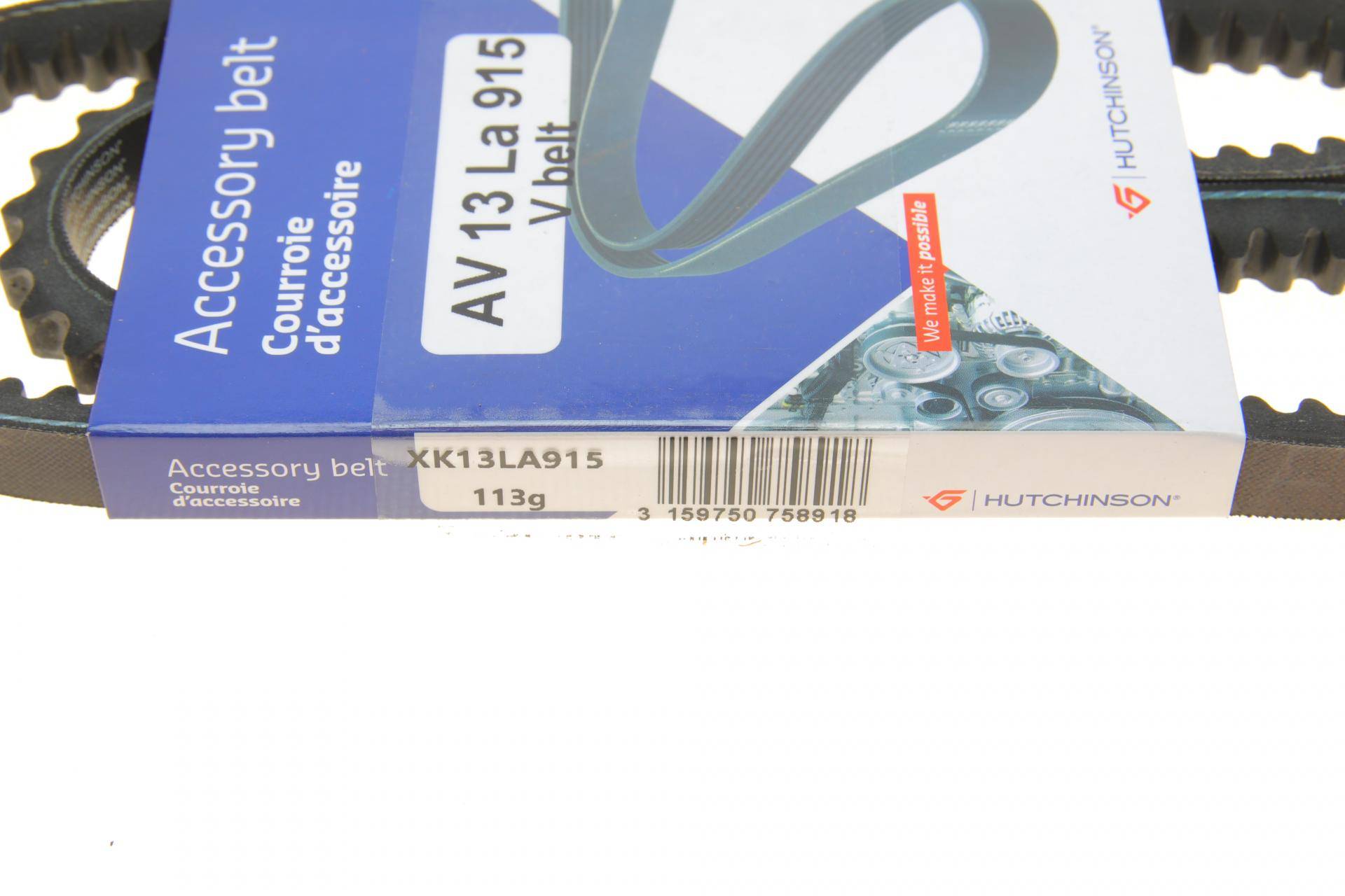 Ремінь генератора Audi 100/200/80/90 82-96 (13x915)