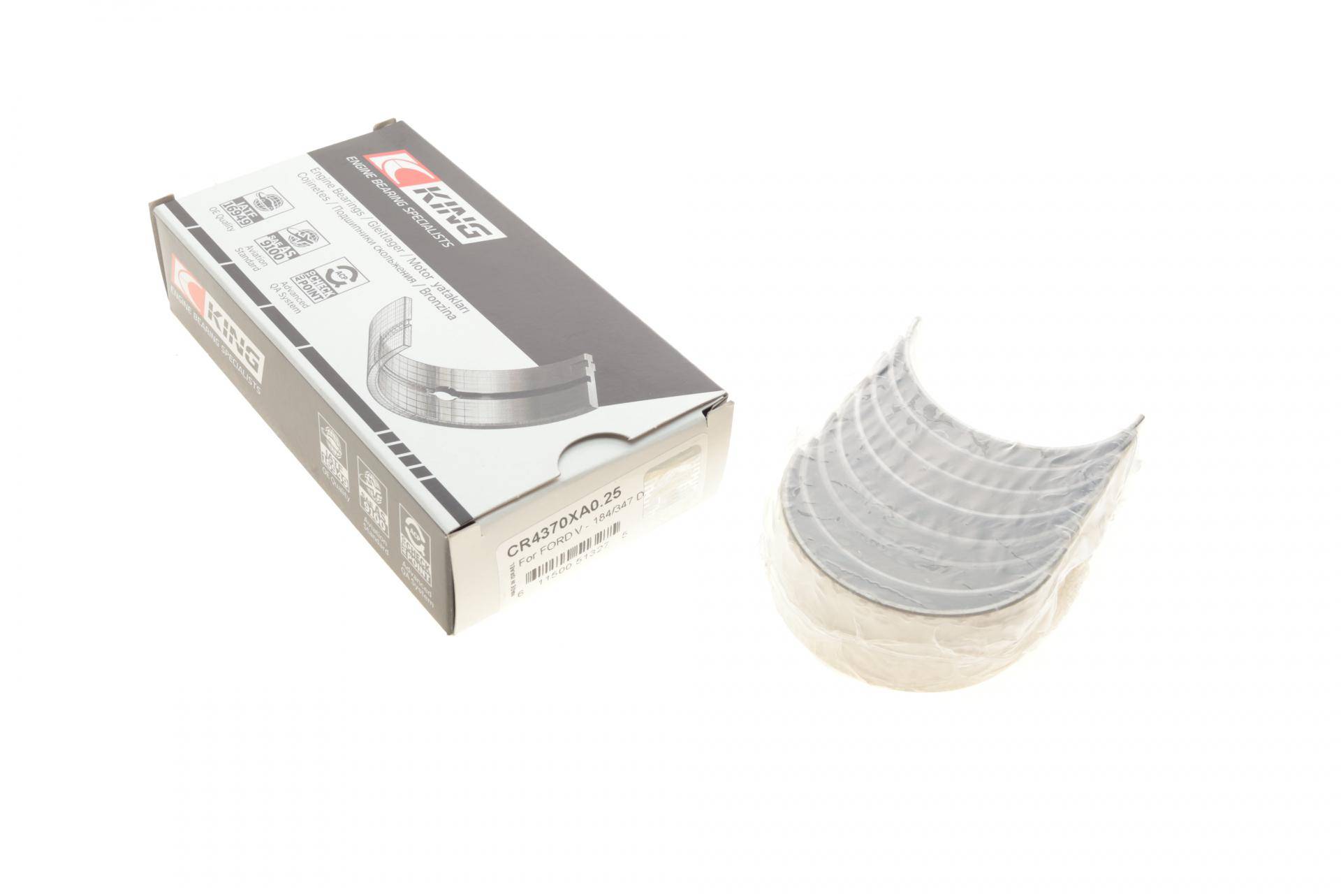 Вкладиші шатунні Citroen Jumper/Peugeot Boxer 2.2 HDi 06- (+0.25)