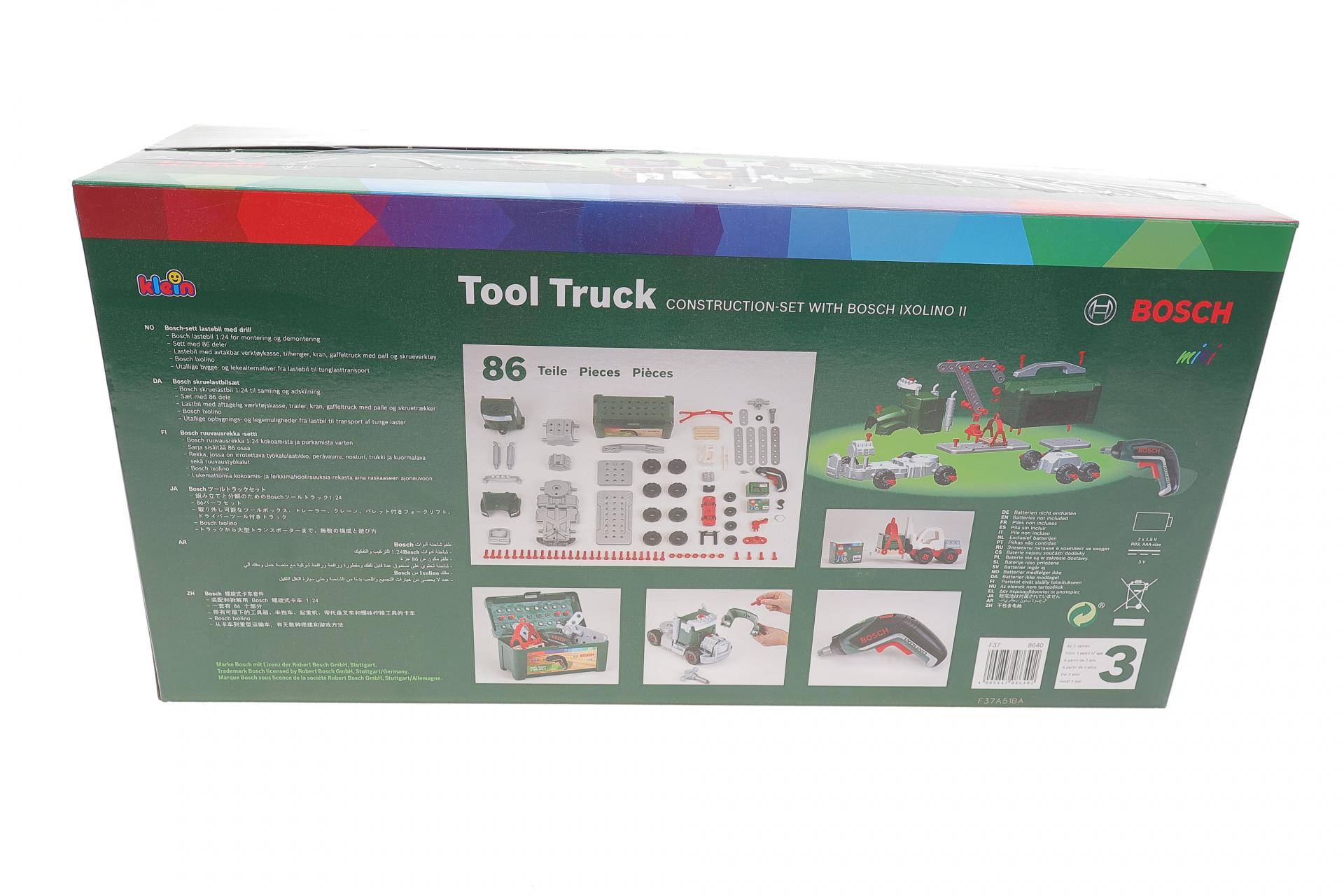 Іграшковий набір шуруповерт з вантажівкою Ixolino II Klein Bosch