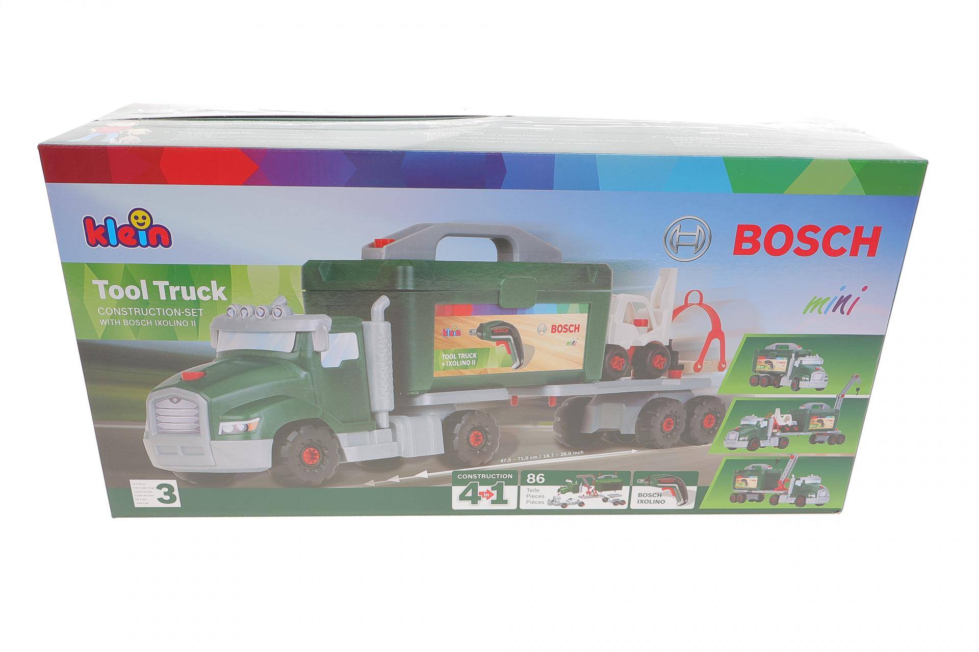 Іграшковий набір шуруповерт з вантажівкою Ixolino II Klein Bosch