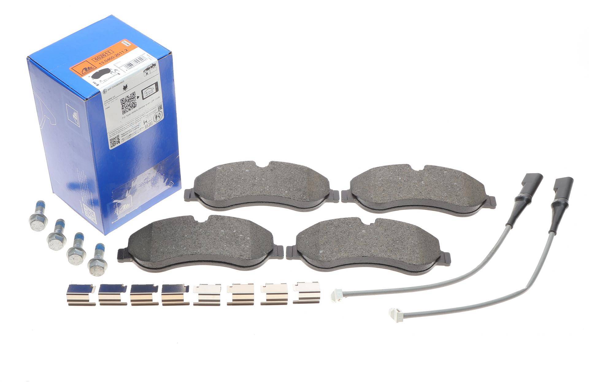 Колодки гальмівні (передні) Ford Transit 12- (BOSCH) (з датчиками)