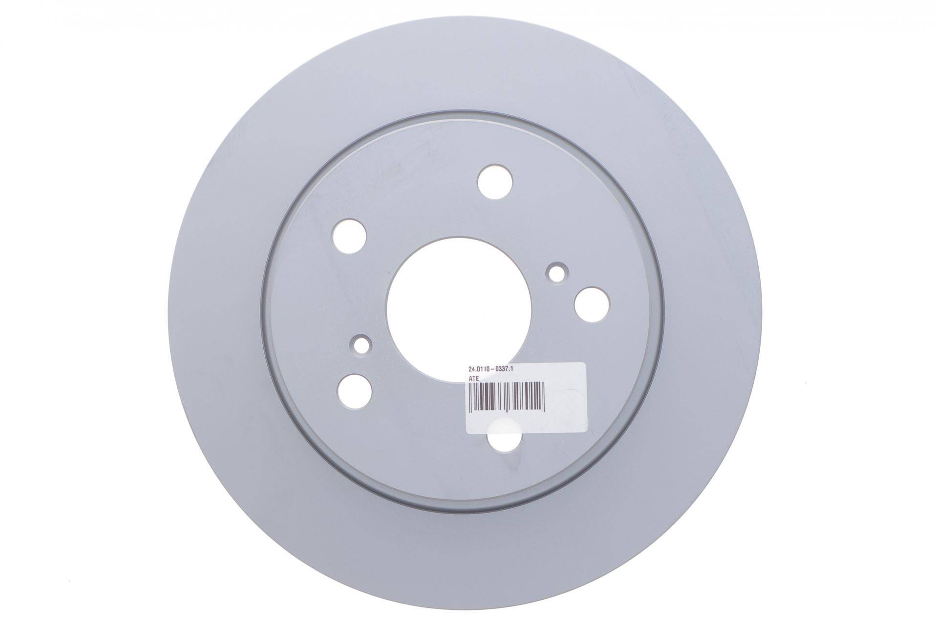 Диск гальмівний (задній) Toyota Auris/ Corolla 06- (270x9.9) (повний) (з покриттям)