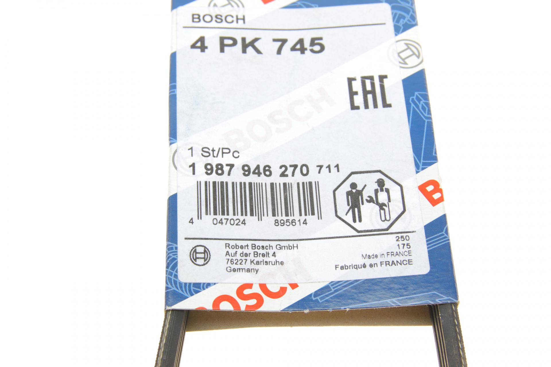 Ремінь генератора Renault Twingo 1.2 07- (4PK745)