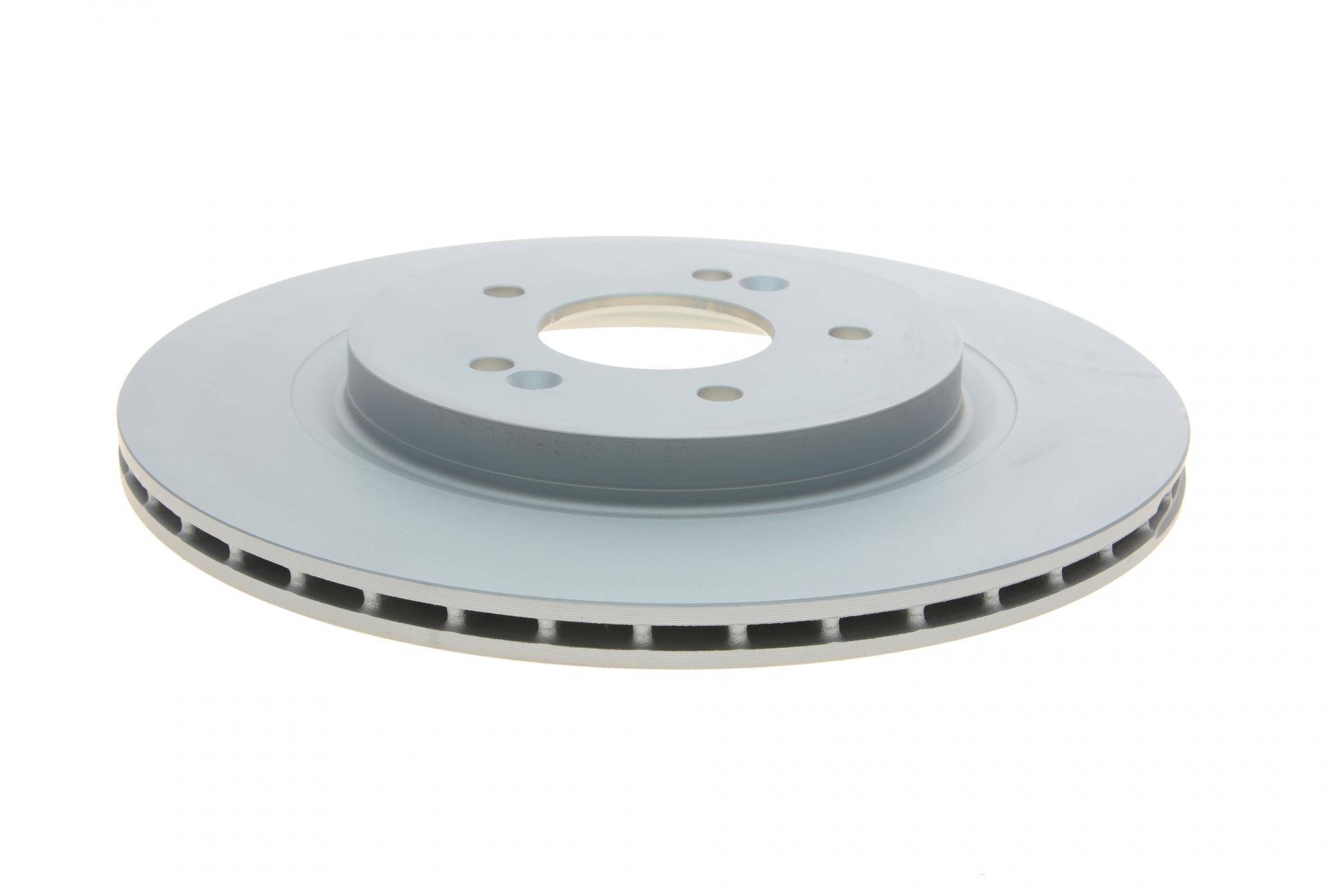 Диск гальмівний (задній) Hyundai Santa Fe 18- (314x18) (вентил.) (з покриттям)