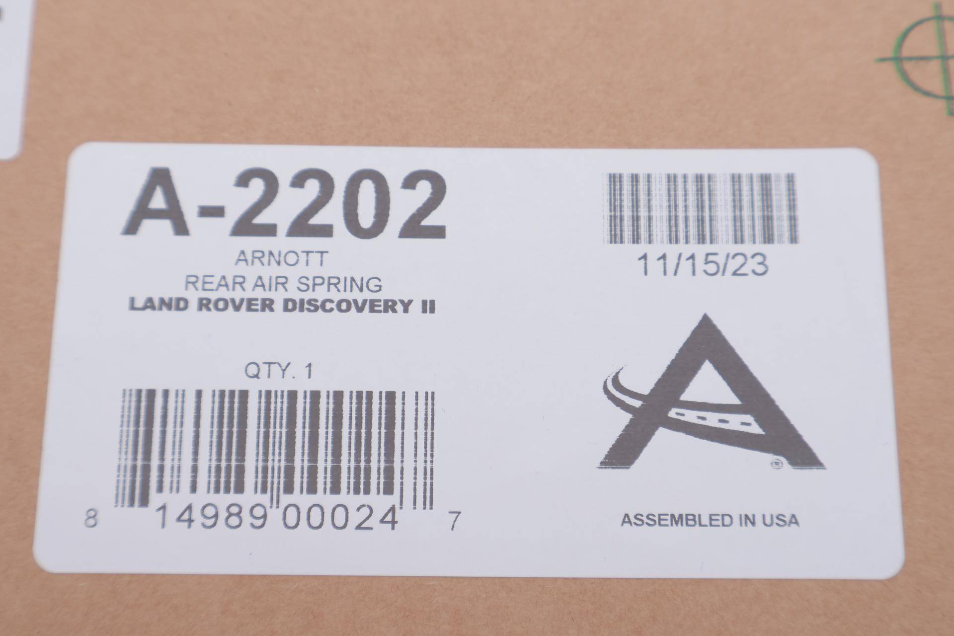 Подушка пневмопідвіски (ззаду) Land Rover Discovery 98-04