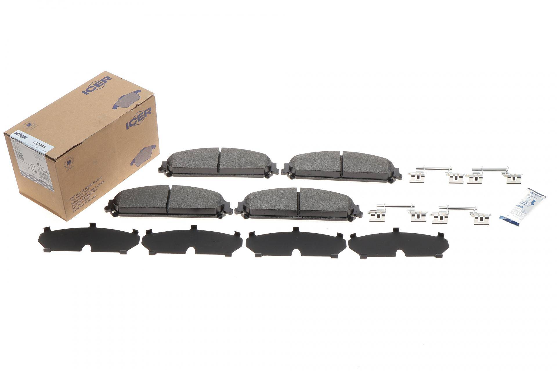 Колодки гальмівні (передні) Dodge Charger VI/VII 05-/Chrysler 300 C/II 04-