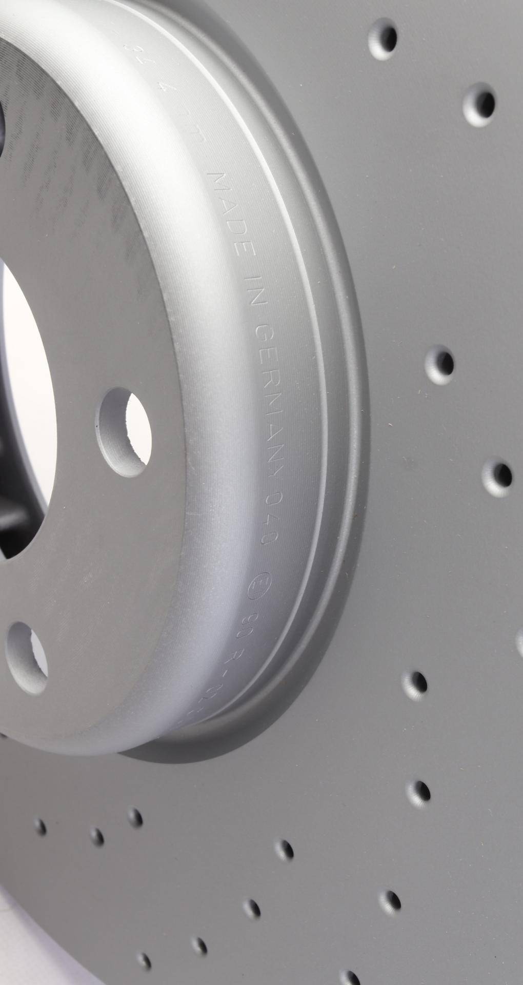 Диск гальмівний (передній) BMW 5 (F10)/ 7 (F01/F0/F03/F04) 09- (L) (348x36) (з отвірм) (вент.)