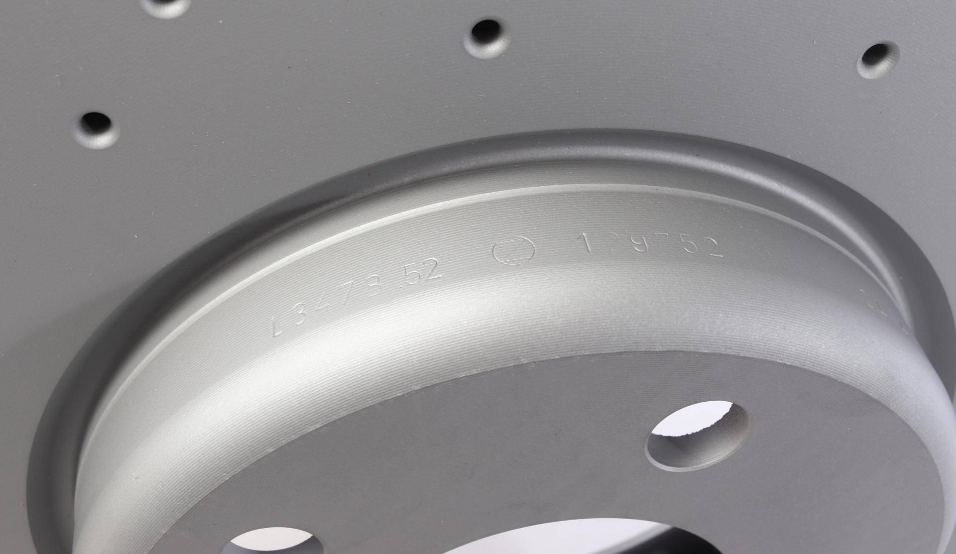 Диск гальмівний (передній) BMW 5 (F10)/ 7 (F01/F0/F03/F04) 09- (L) (348x36) (з отвірм) (вент.)