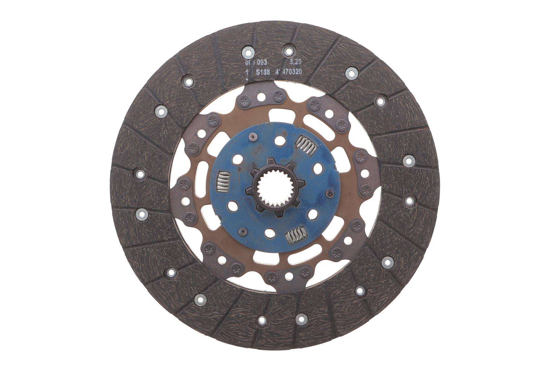 Комплект зчеплення Ford Focus 2.0 TDCi 03-12/Volvo S40/V50 2/0D 04-10 (d=240mm)