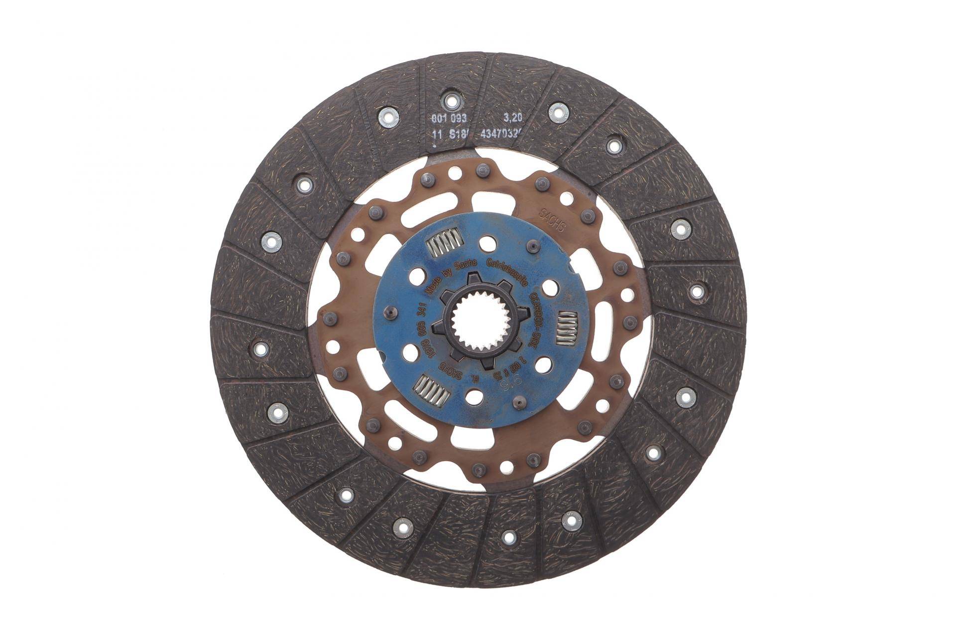 Комплект зчеплення Ford Focus 2.0 TDCi 03-12/Volvo S40/V50 2/0D 04-10 (d=240mm)