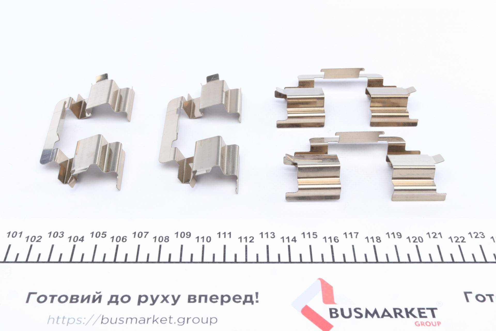 Планка супорта (переднього) прижимна (к-кт) MB A-class (W168) 97-04 (Lucas)