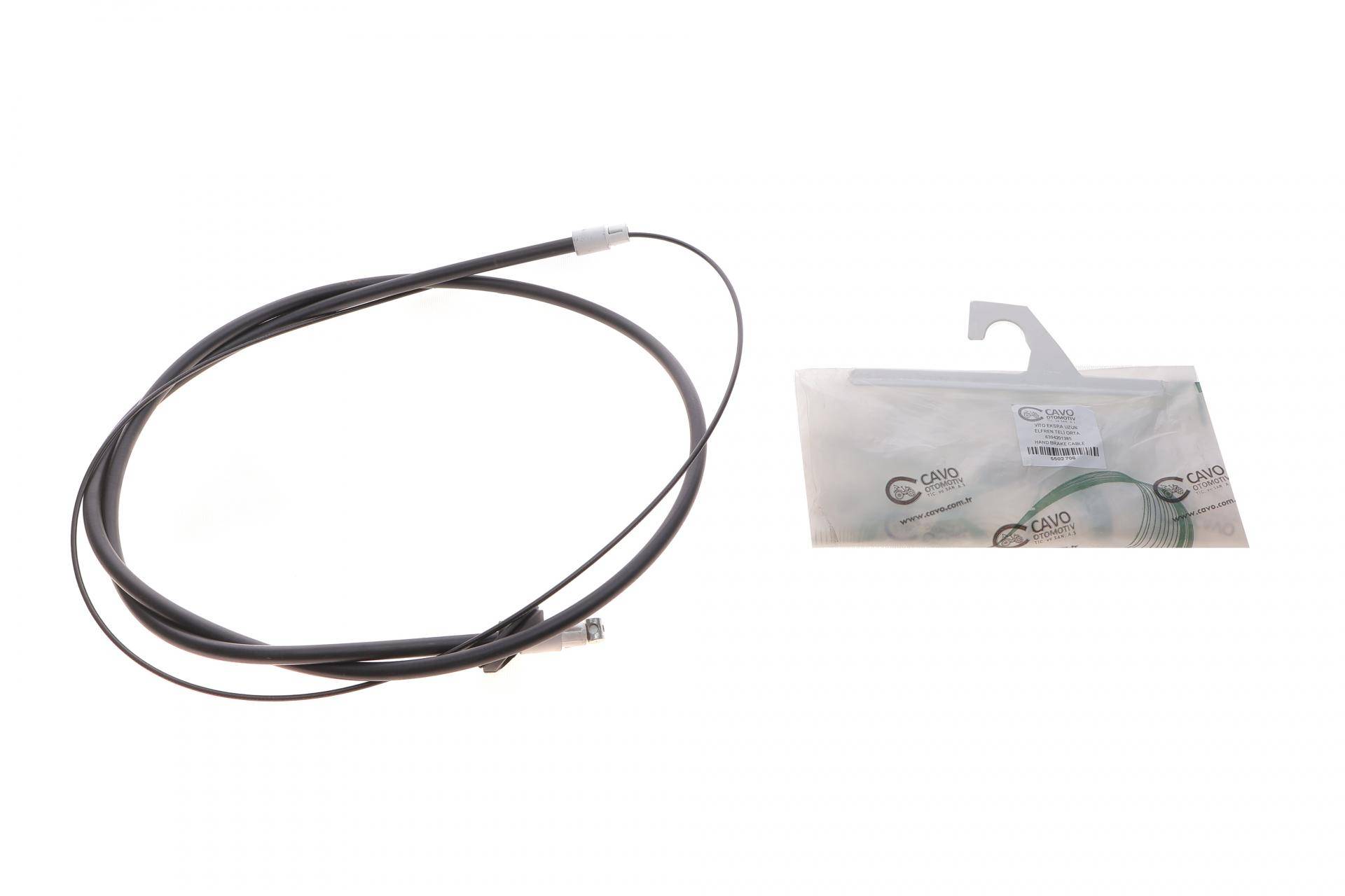 Трос ручника (центральний) MB Vito (W639) 03- (Extra Long) (2799/1733mm)