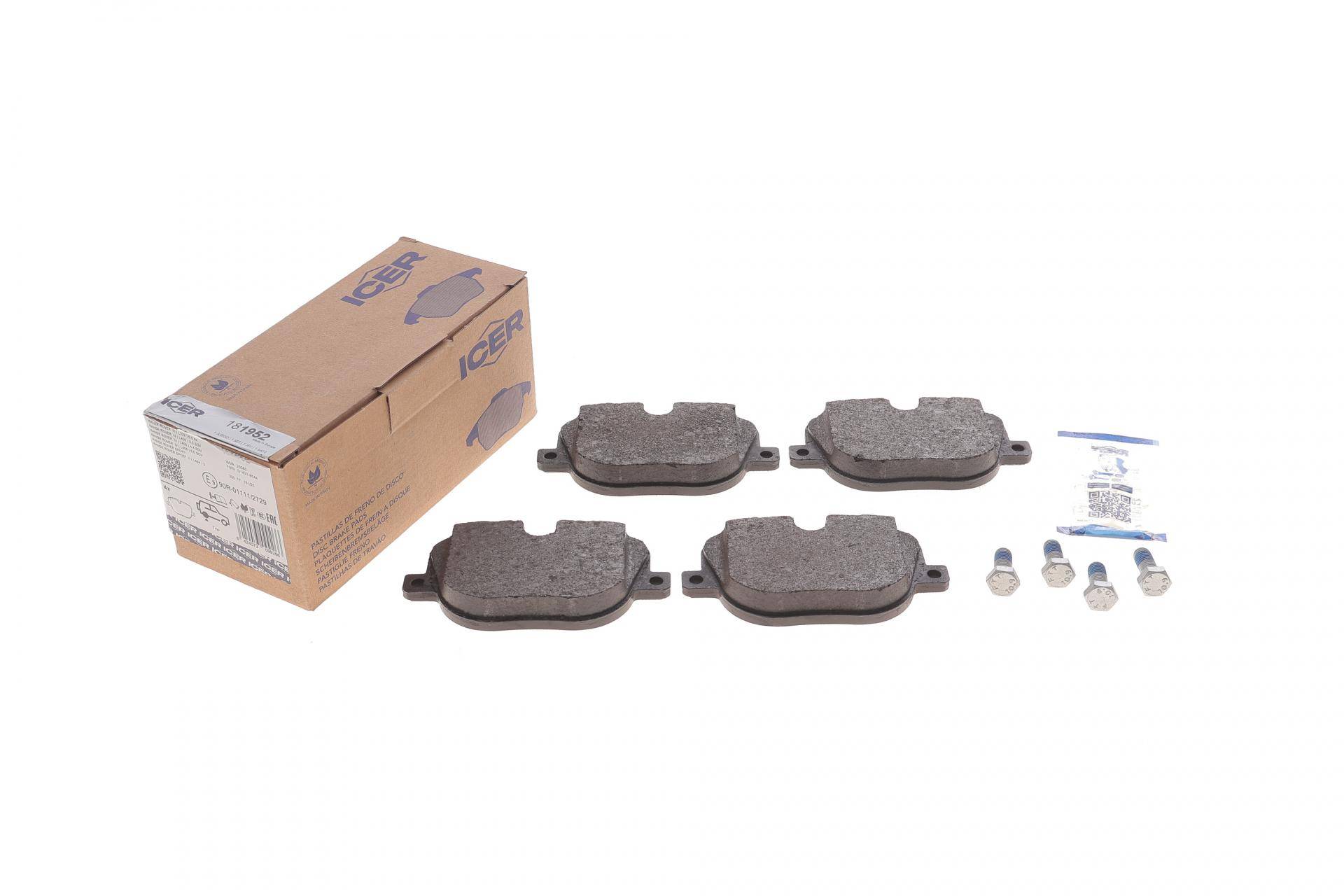 Колодки гальмівні (задні) Land Rover Range Rover III/IV/Sport I/II 09-