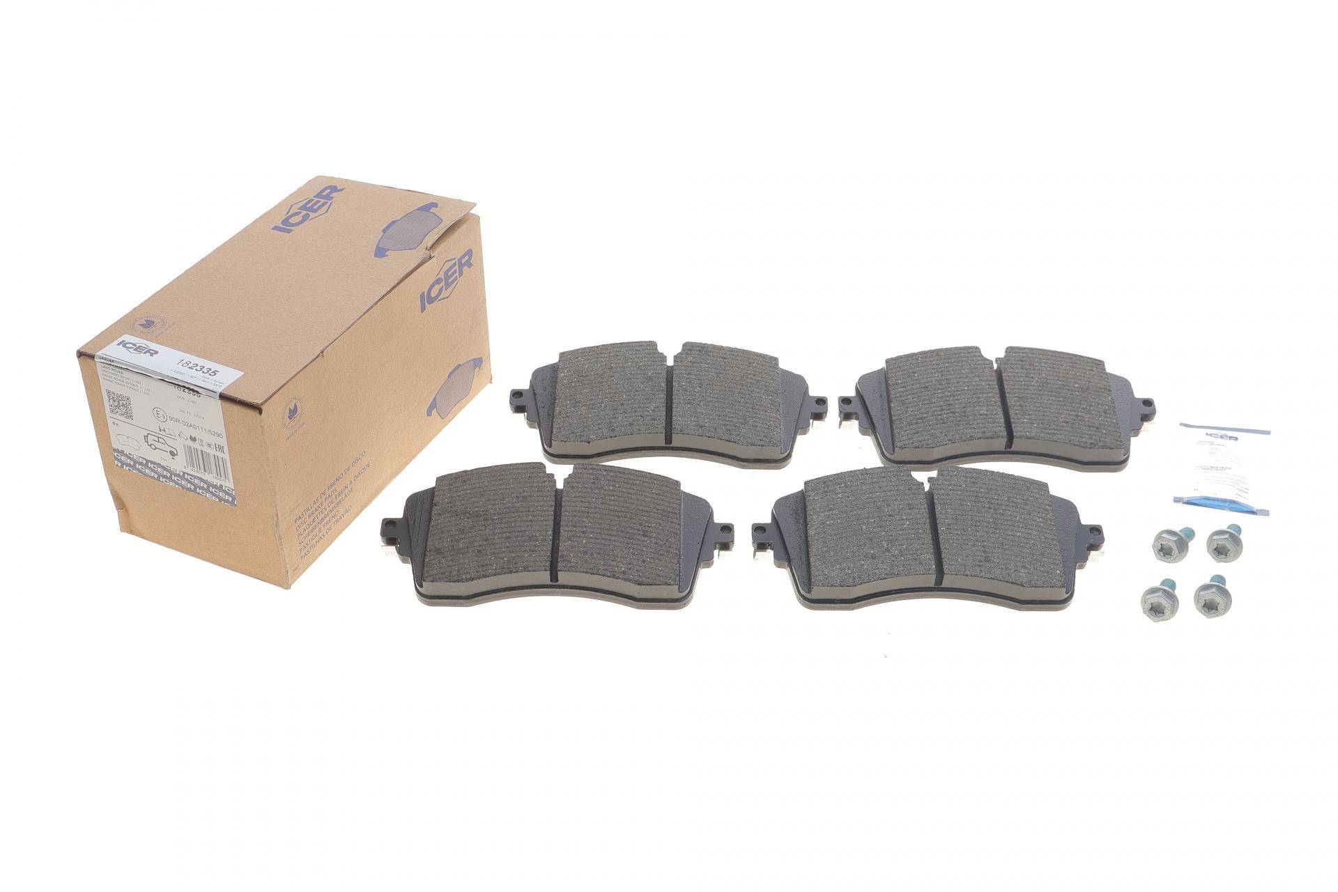 Колодки гальмівні (передні) Land Rover Discovery 14-/Range Rover 11-