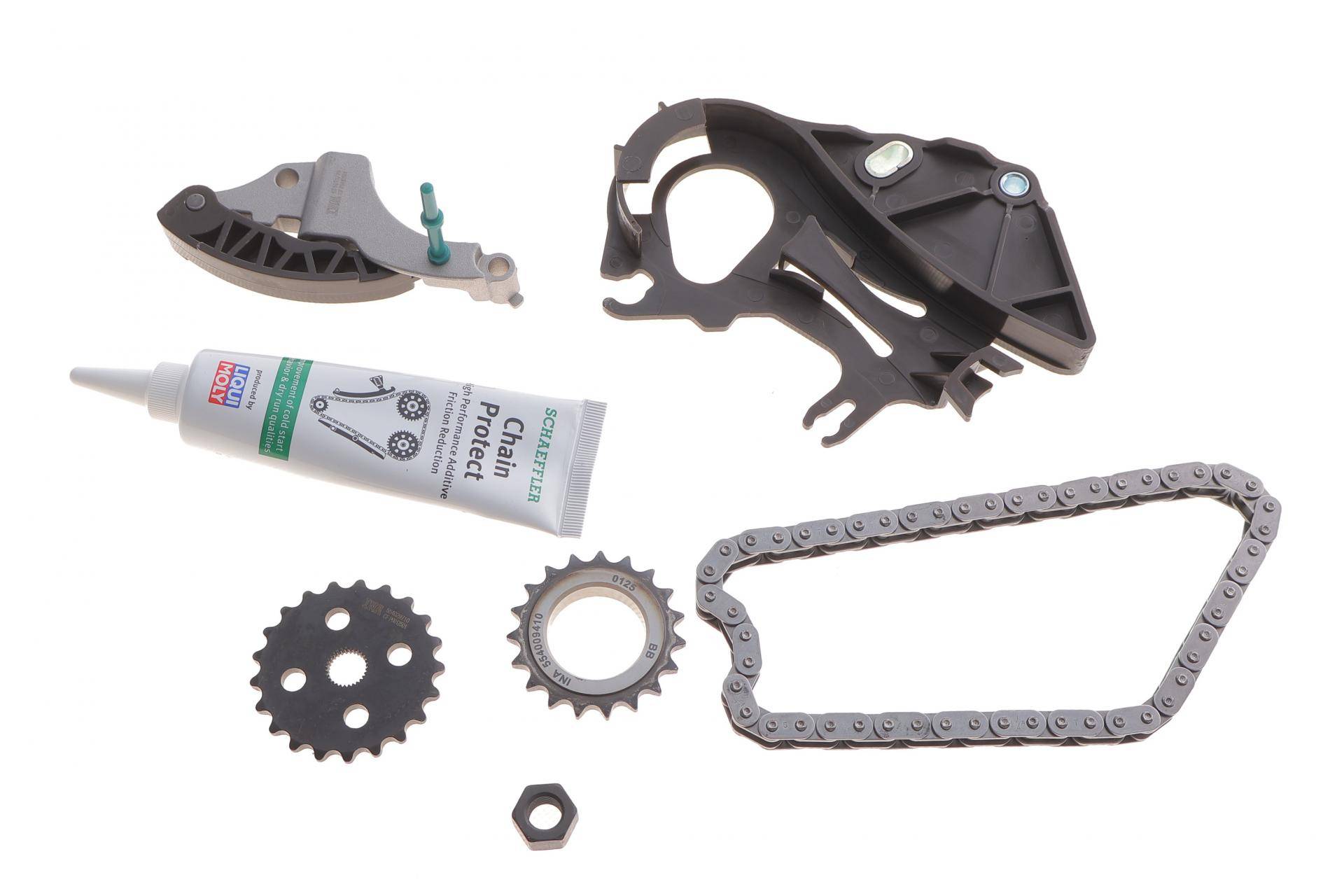 Комплект ланцюга насосу масляного BMW 3 (E46/E90/E91)/5 (E60/E61) 1.6/1.8/2.0 98-13 (N43/N46) (52z), (ланцюг INA)