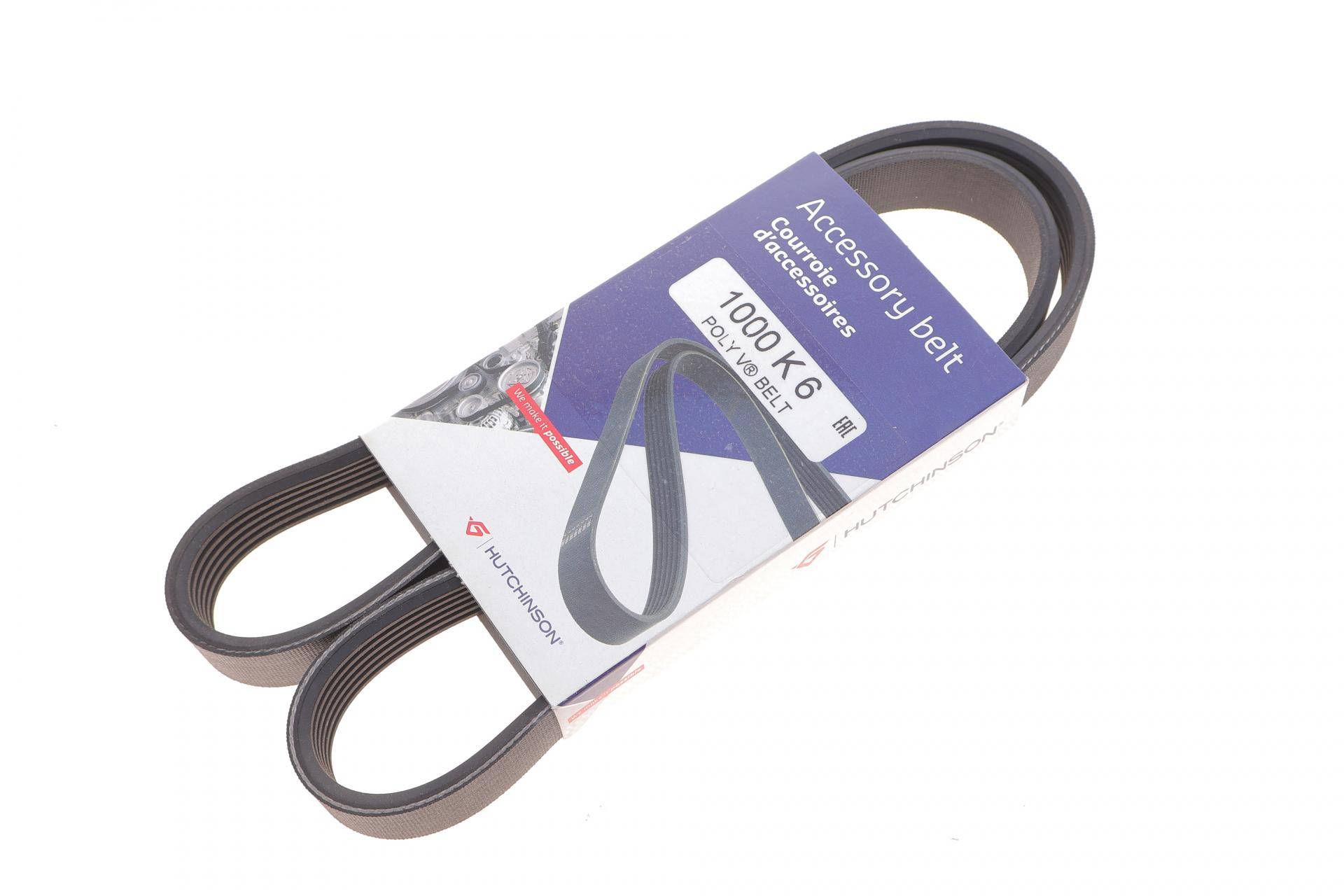 Ремінь генератора MB OM601/602 (6PK1000)