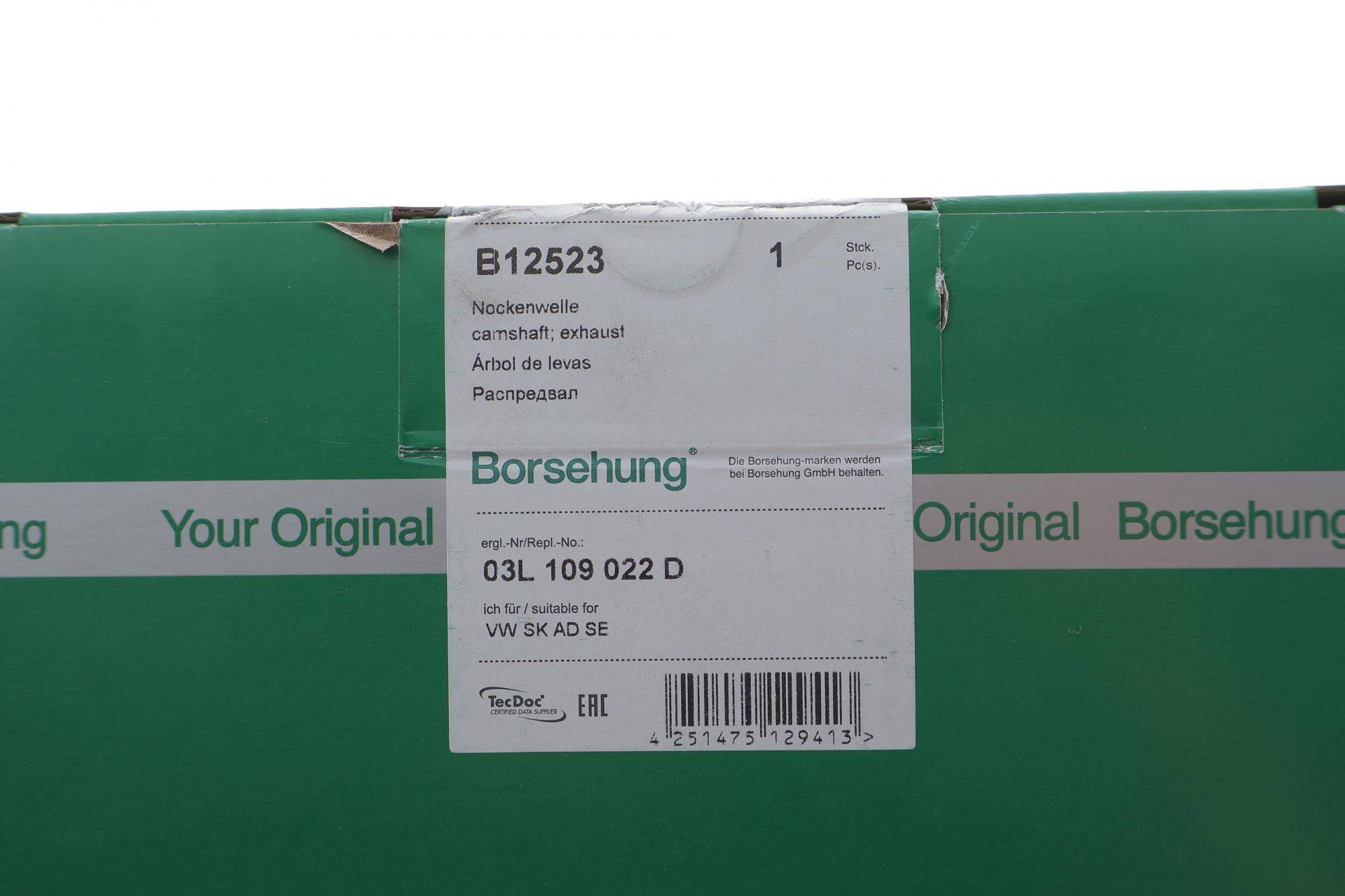 Розподільний вал VW Caddy III/IV/ T5/T6/ Crafter 30-50 2.0 TDI 10- (сторона випуску)