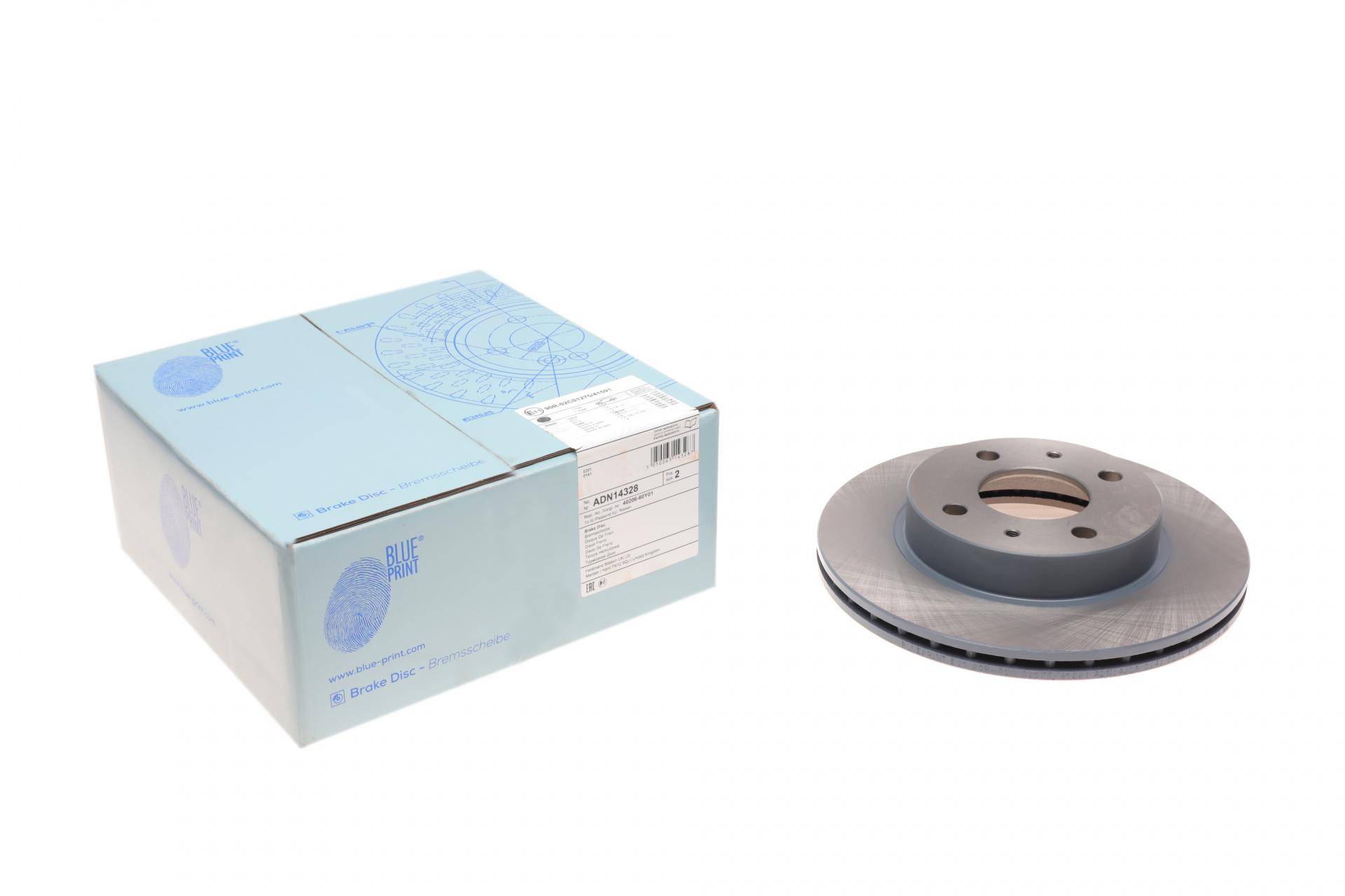 Диск гальмівний (передній) Nissan Sunny 86-00 (240x18)