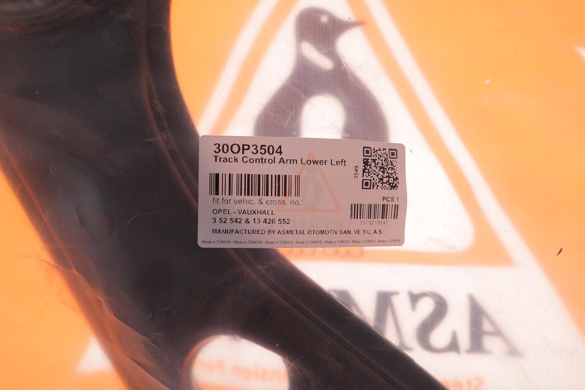 Важіль підвіски (передній) (L) Opel Corsa D/E 1.2-1.7 CDTI 06-