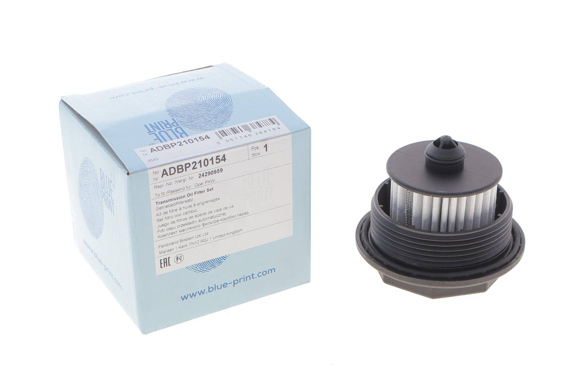 Фільтр АКПП Opel Astra K 1.4 Turbo 19- (з кришкою)