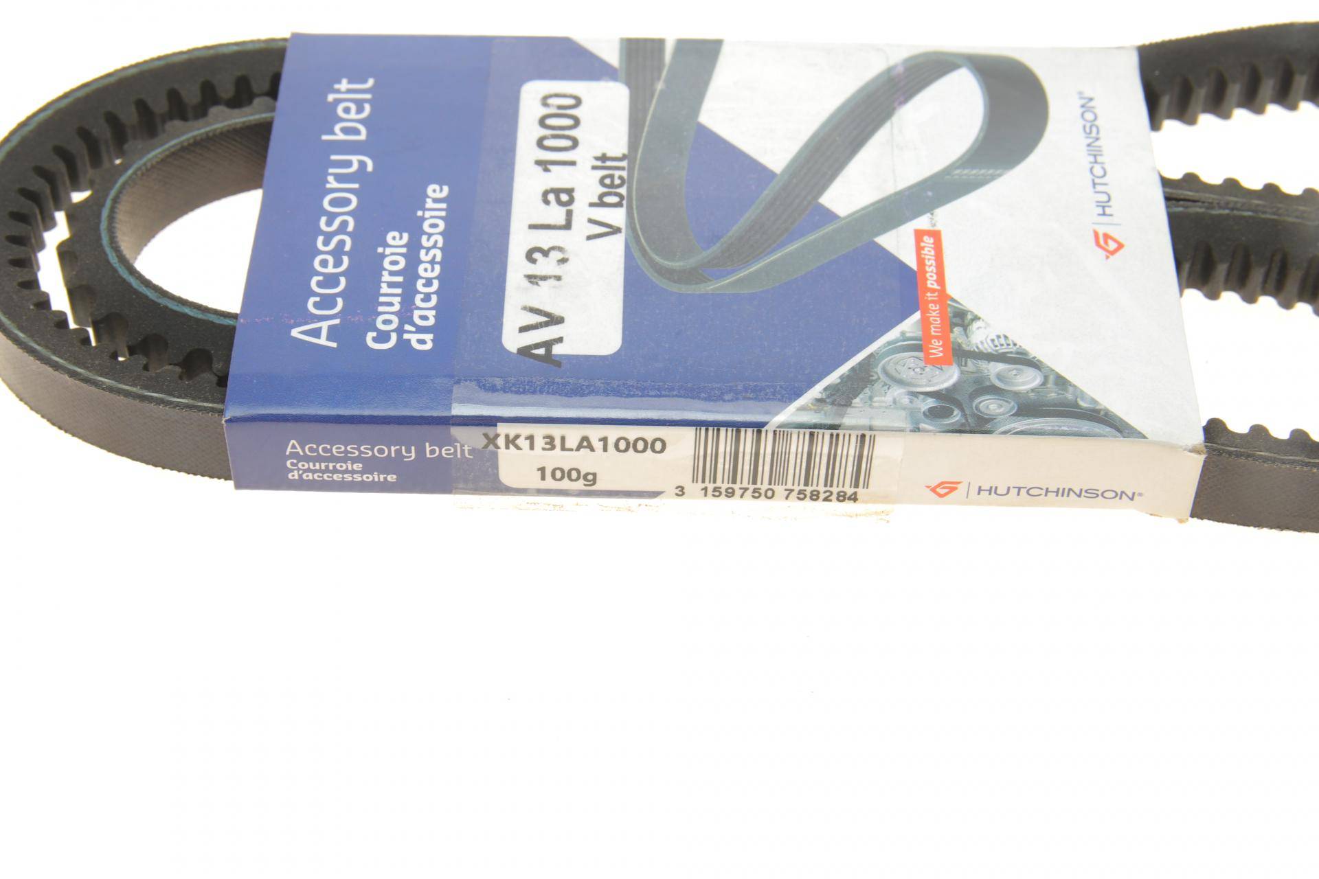 Ремінь генератора MB OM617/VW Passat B2 2.0/2.2 (13x1000)