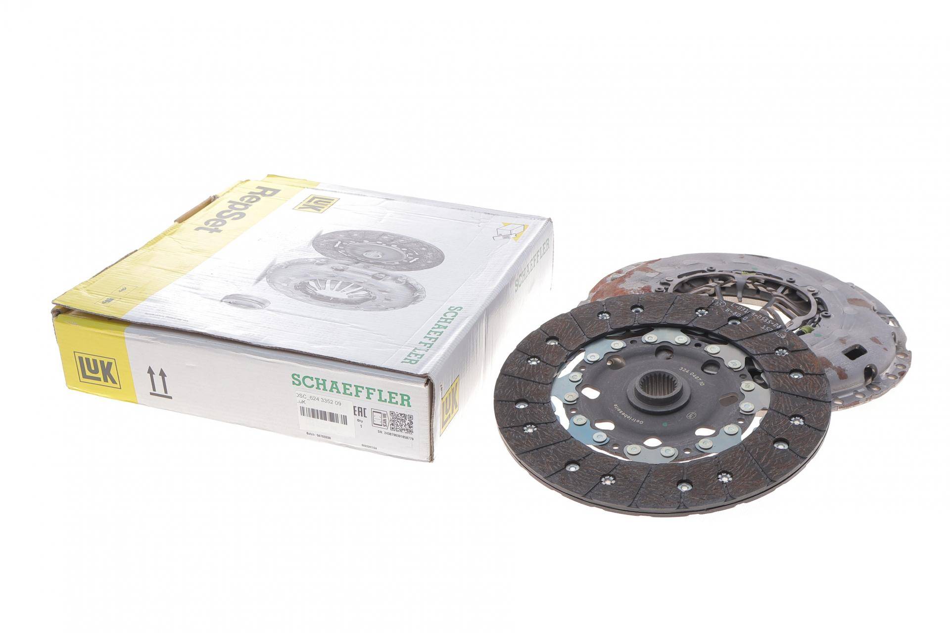 Комплект зчеплення Hyundai Tucson/Kia Sportage/Ceed 2.0 CRDi 04- (d=240mm)(пошкоджений корозією)