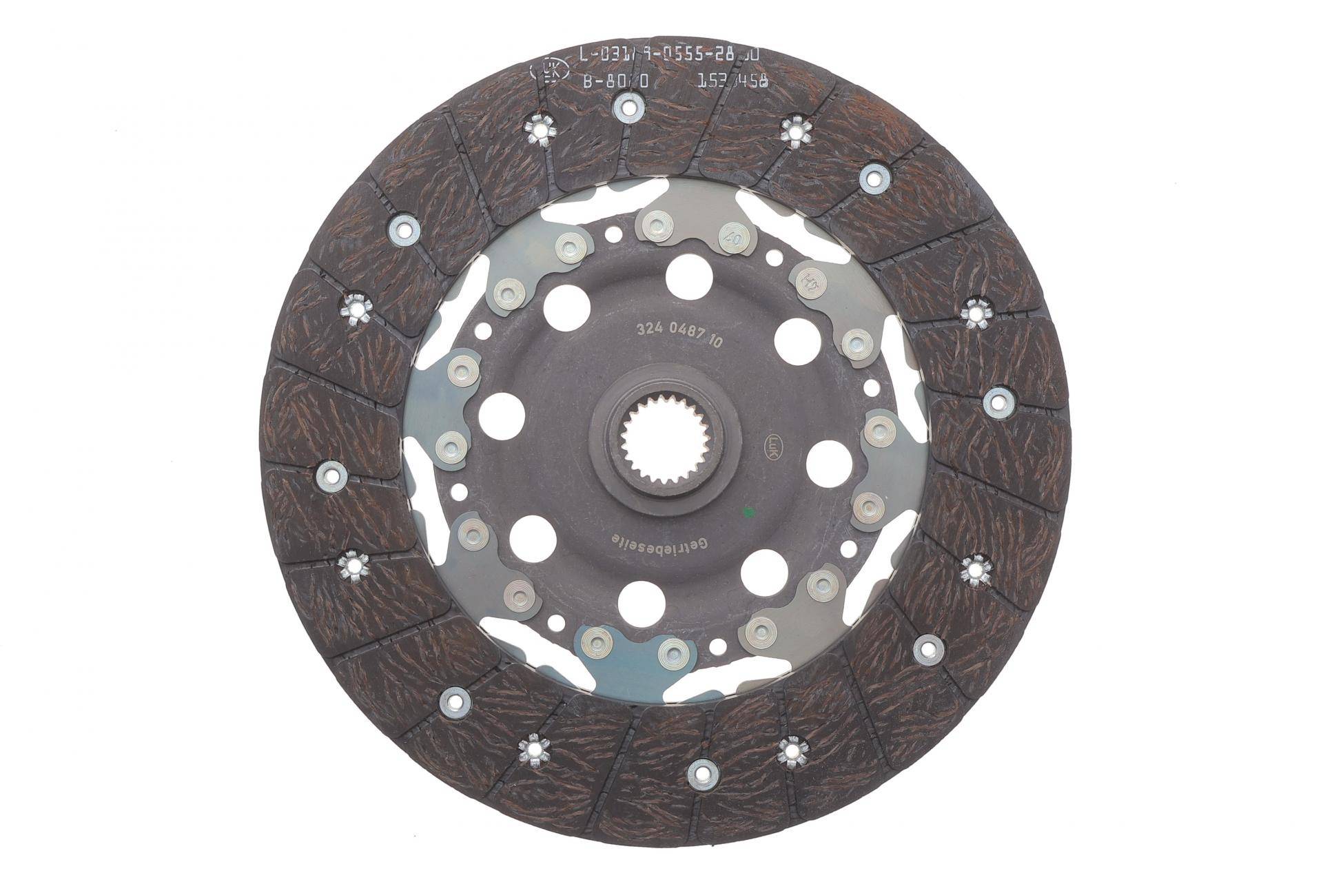 Комплект зчеплення Hyundai Tucson/Kia Sportage/Ceed 2.0 CRDi 04- (d=240mm)(пошкоджений корозією)