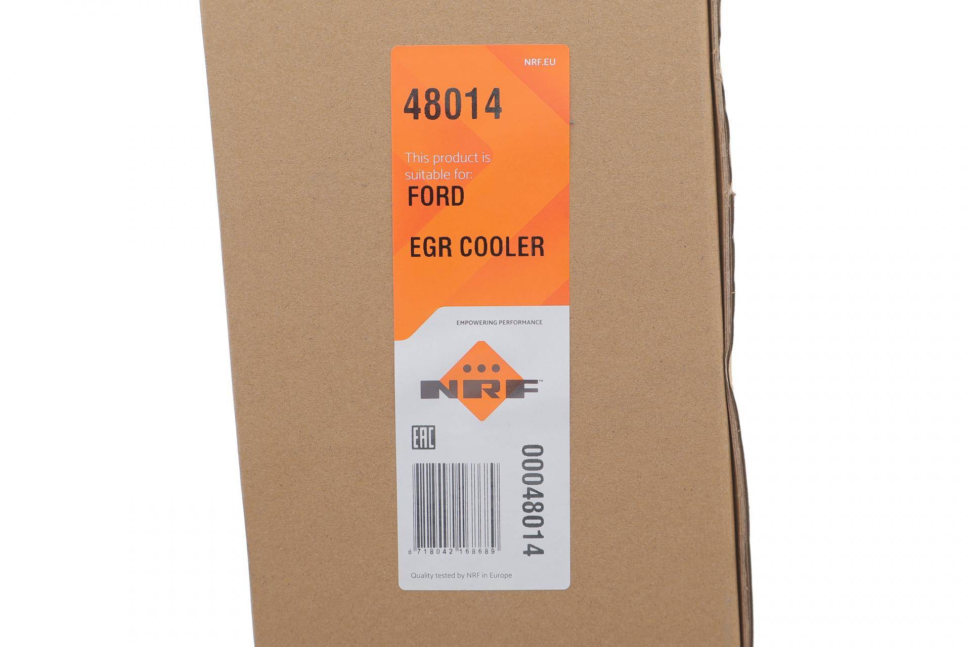 Радіатор рециркуляції ВГ Ford Transit V363/Ranger 2.2 TDCI 11-