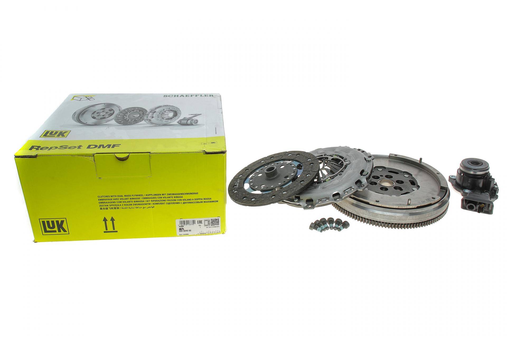 Демпфер + комплект зчеплення +вижимний Citroen C4/C5/Peugeot 3008/308/5008/508 1.6 HDi 09-