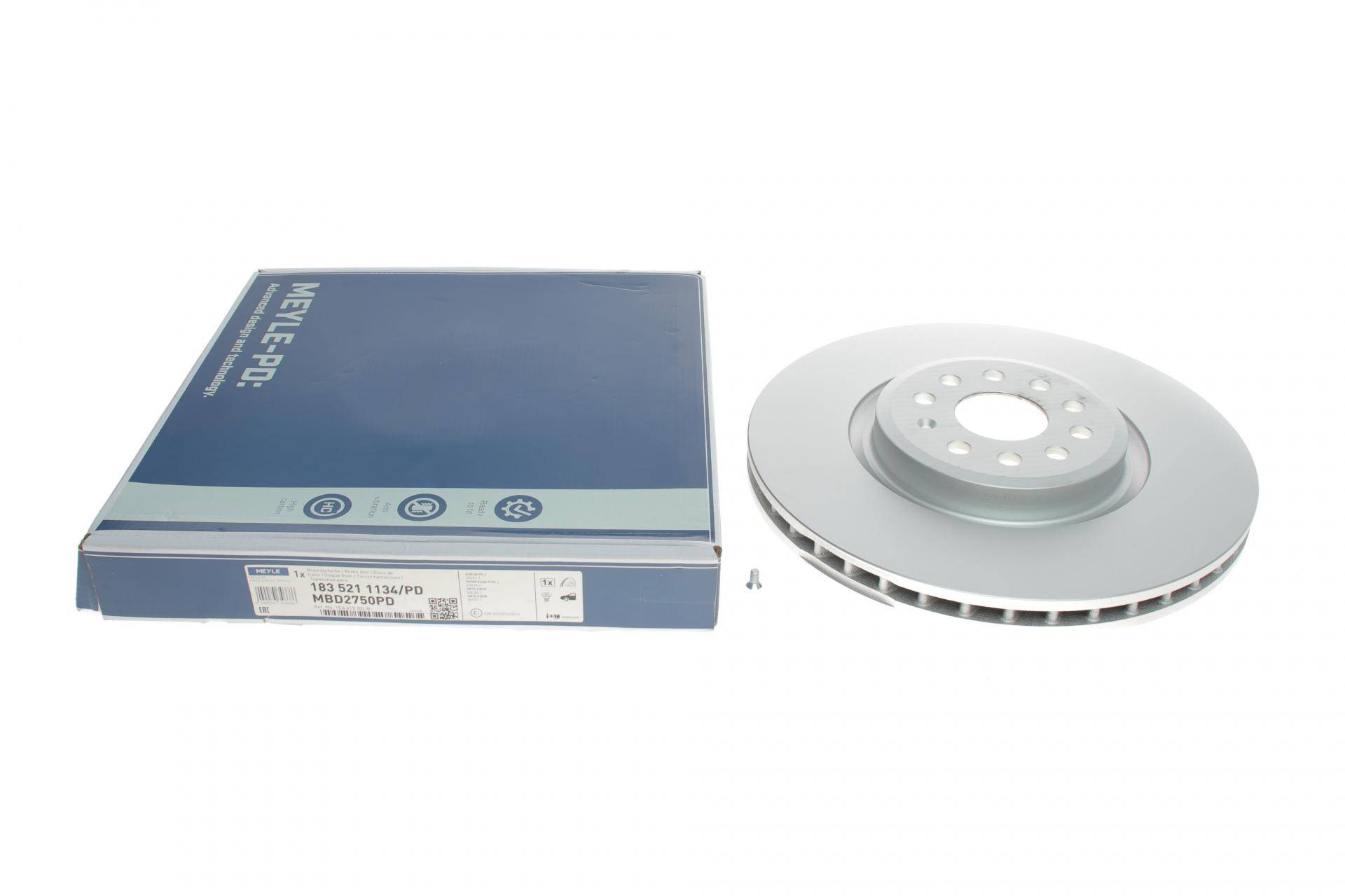 Диск гальмівний (передній) VW ID.4 (E21)/ID.5 (E39) 20- (358x30) (вентил.)