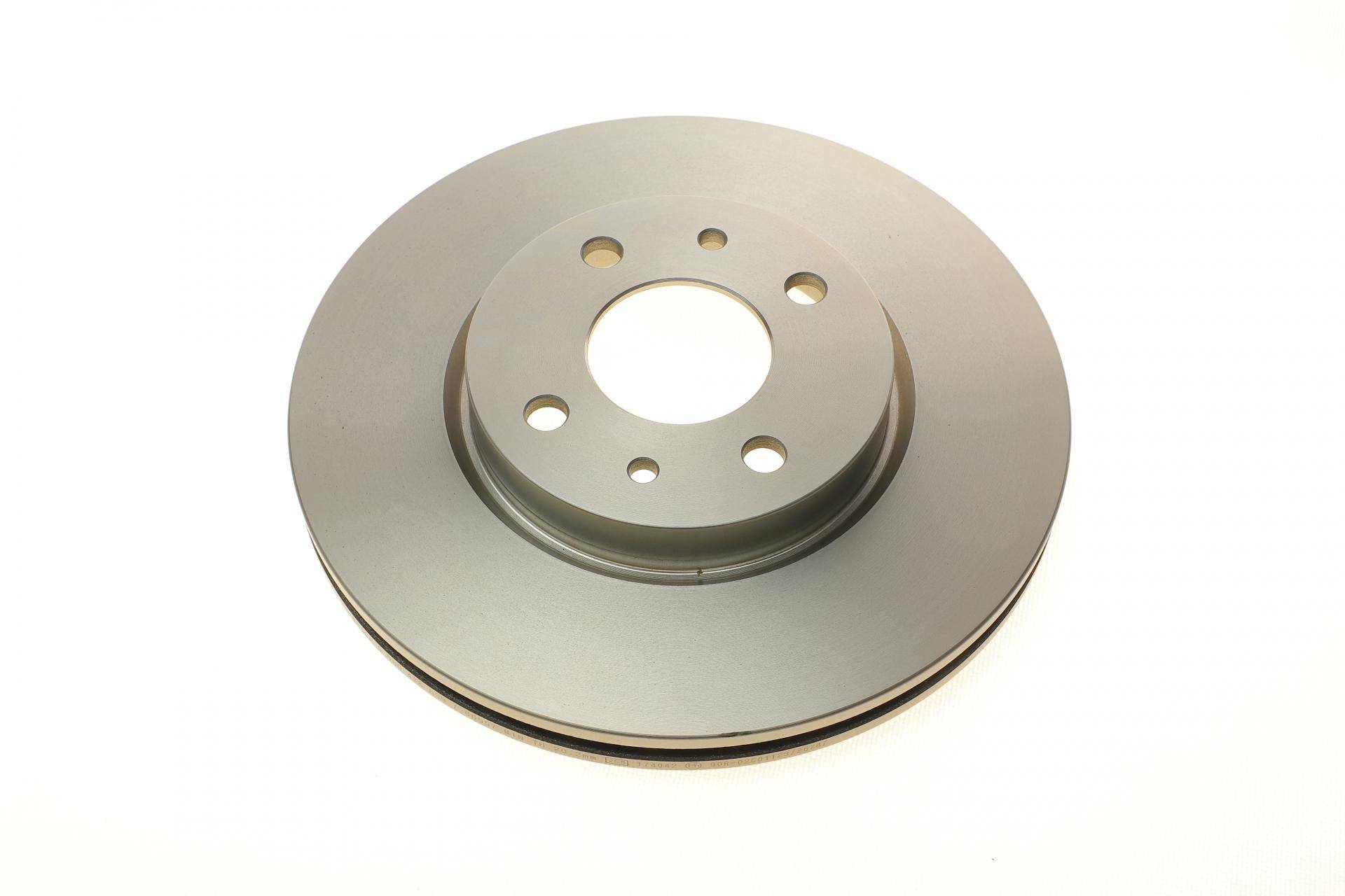 Диск гальмівний (передній) Citroen Nemo/Peugeot Bipper 08- (258x22)