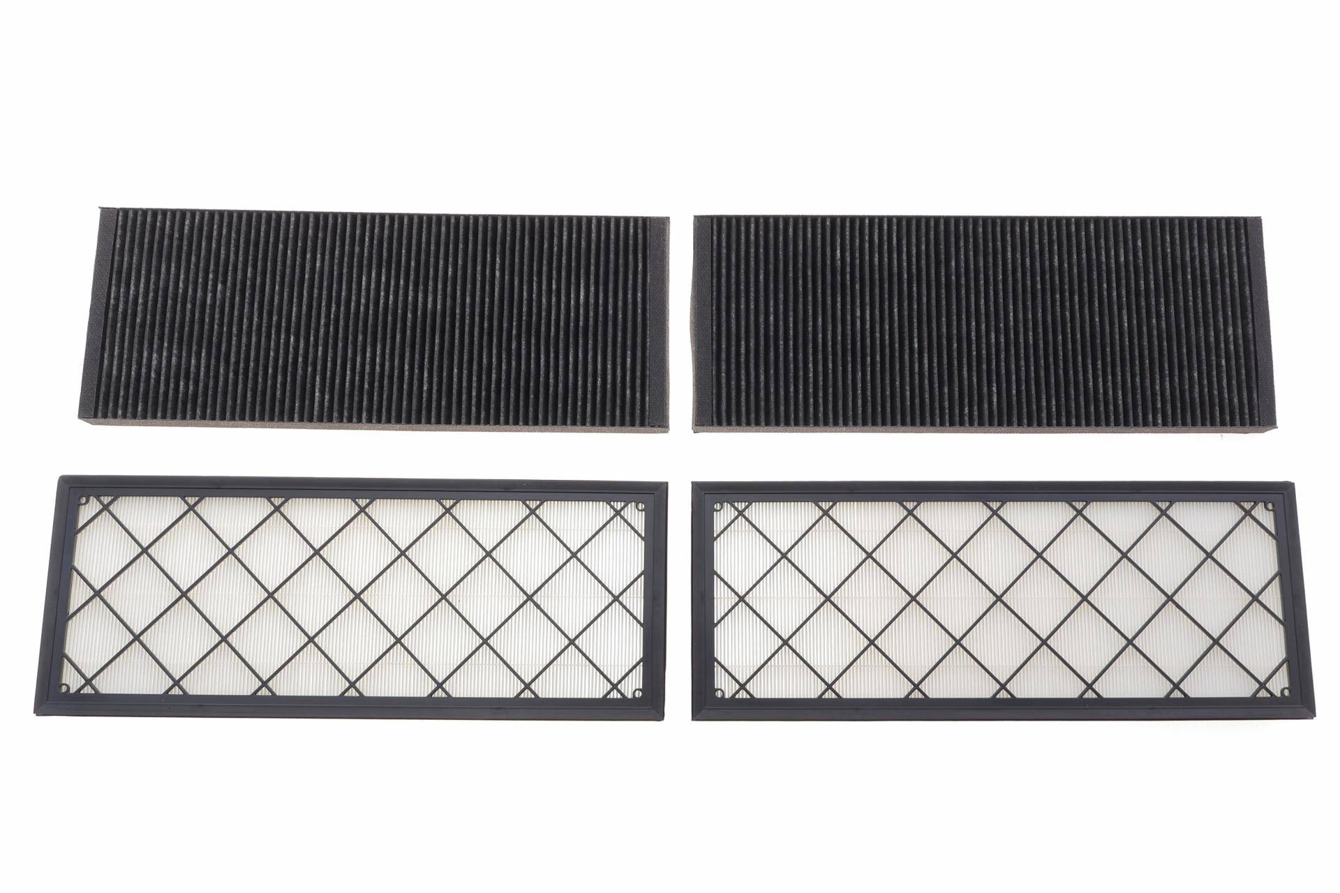 (к-кт 4шт.) Фільтр салону Tesla Model Y 19- (2 первинні фільтри + 2 фільтри HEPA)