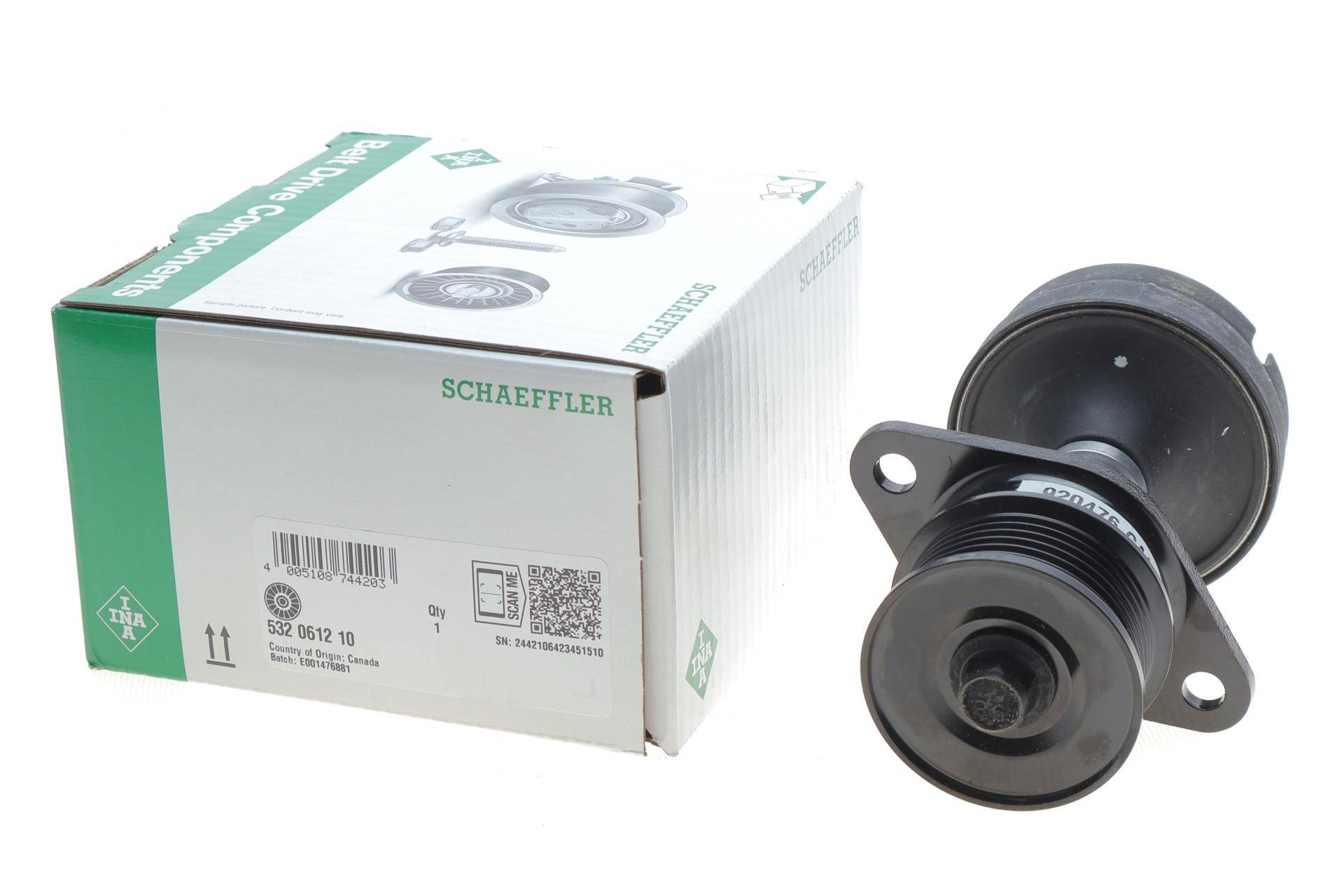 Шків генератора Ford Transit Connect 1.8Di/TDCi 55/66kw 02-05