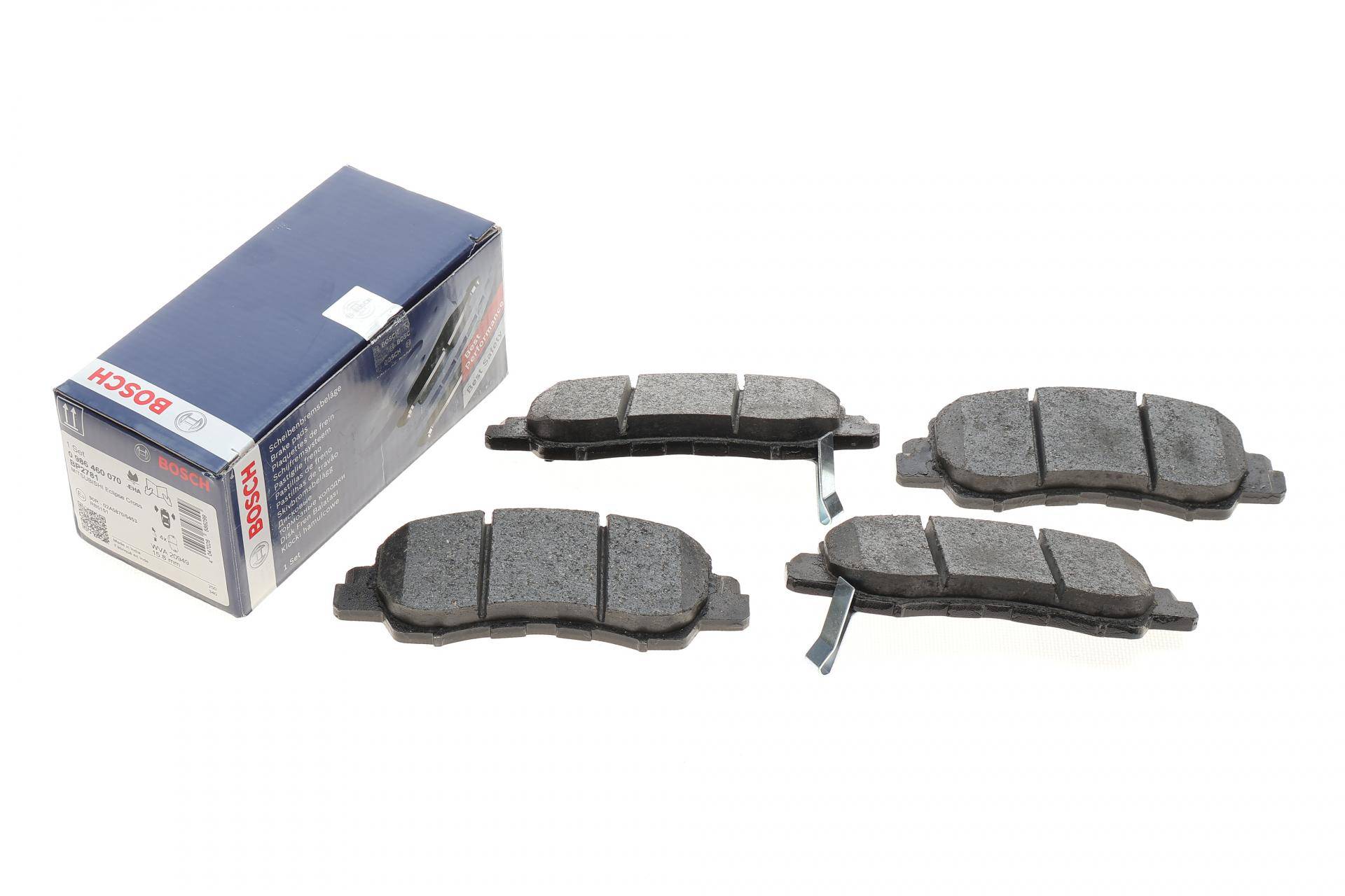 Колодки гальмівні (передні) Mitsubishi Eclipce Cross 17-