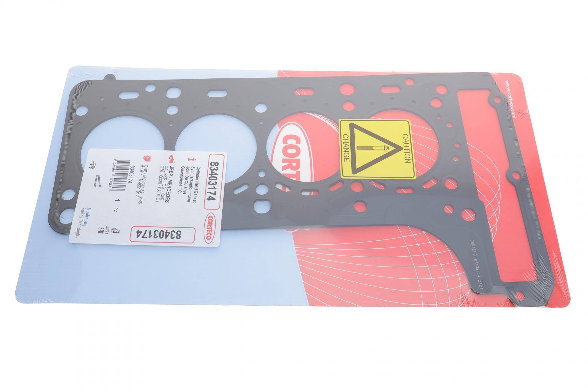 Прокладка ГБЦ MB Sprinter (W906)/Vito (W639) 2.2 CDI OM651 09- (1.40mm)