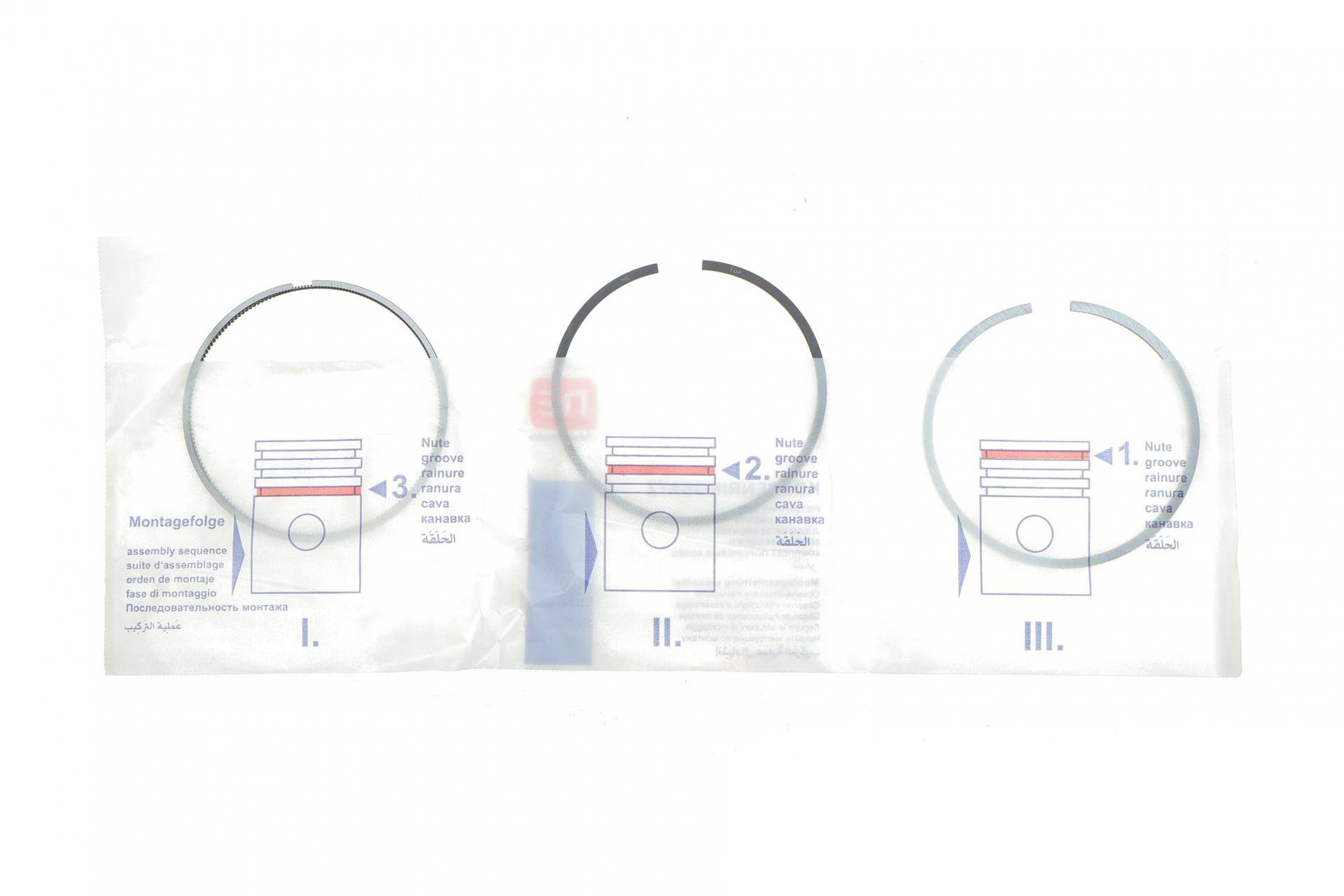 Кільця поршневі Citroen C4/C5/Peugeot 308/508/3008 2.0HDi/BlueHDi 09- (85.0mm/STD) (2-2-2)