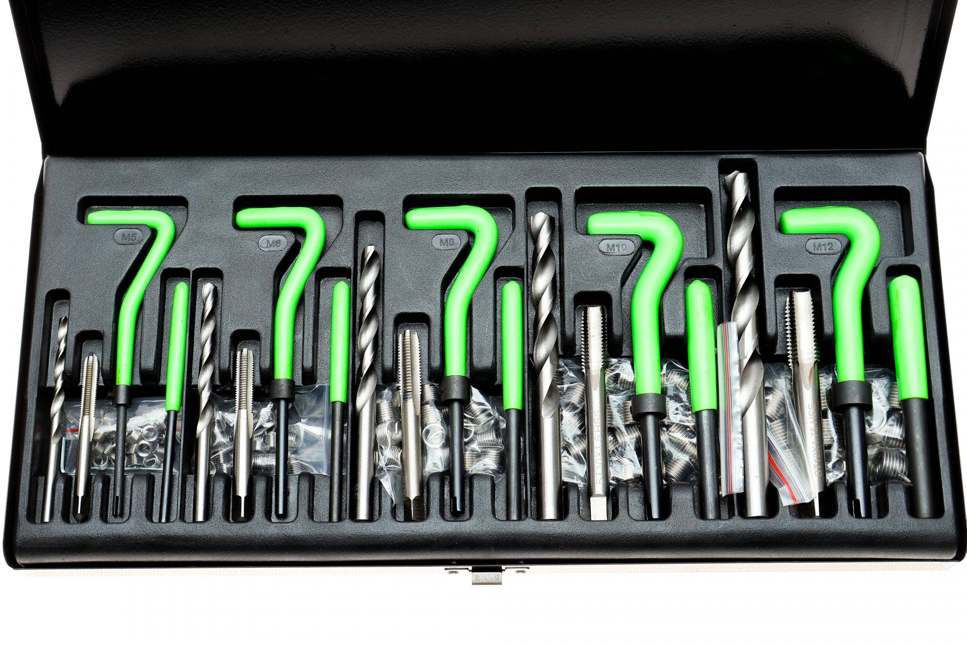 Набір інструментів для відновлення різьби (115 предметів)