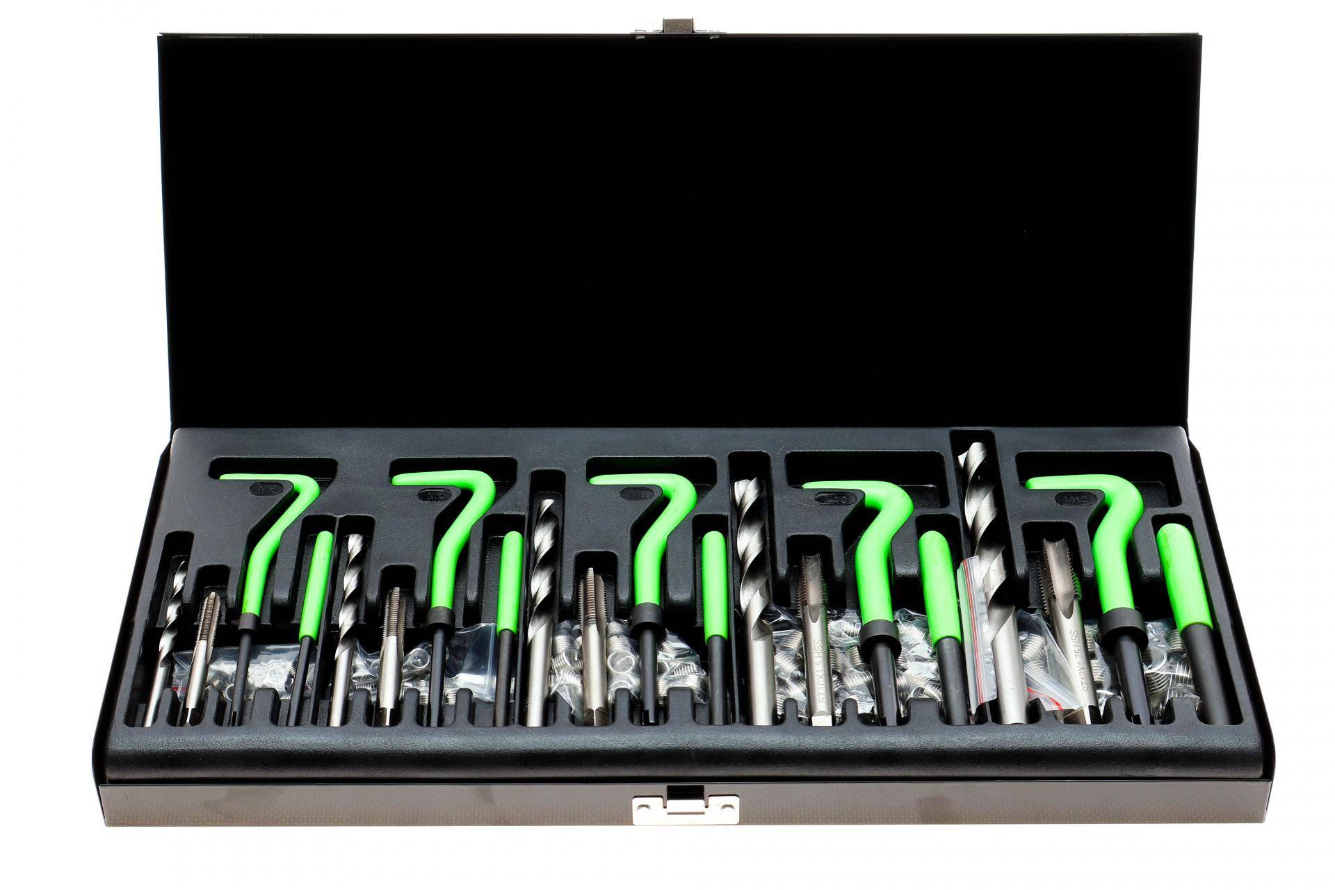 Набір інструментів для відновлення різьби (115 предметів)