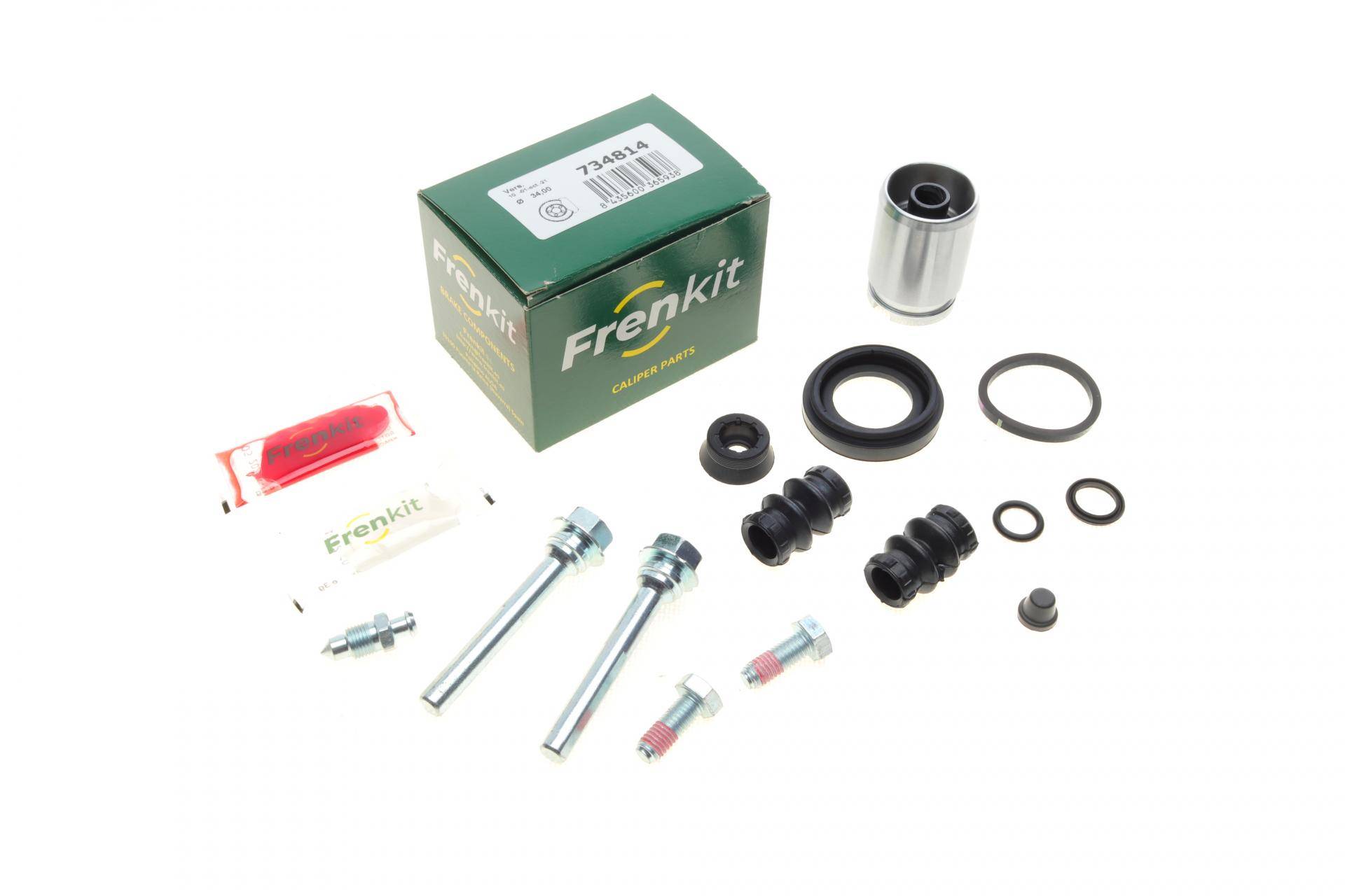 Ремкомплект супорта (заднього) Renault Clio 05- (d=34mm) (+поршень/направляюча)(Trw)