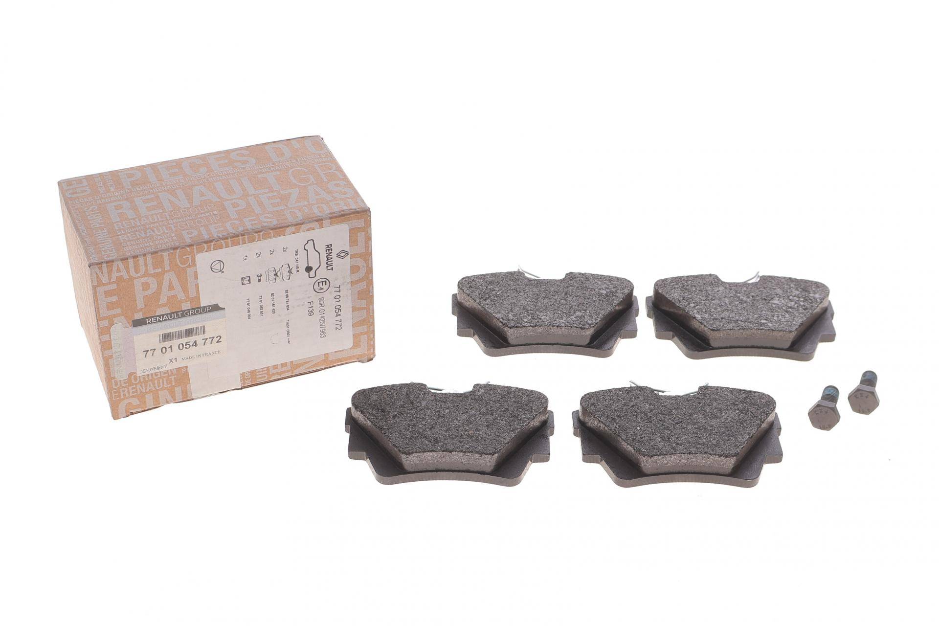 Колодки гальмівні (задні) Renault Trafic/Opel Vivaro 01-