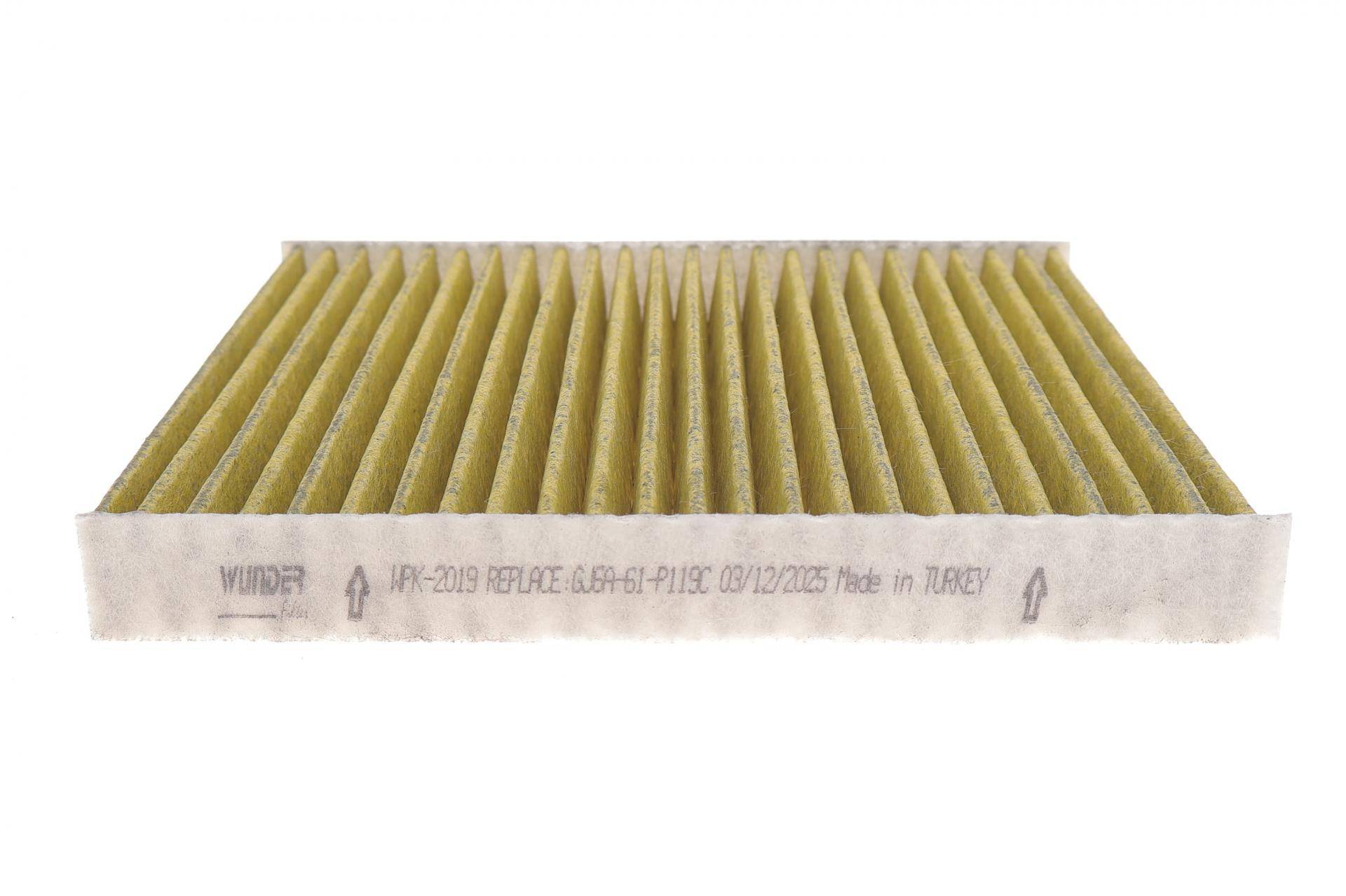 Фільтр салону Mazda 2 03-07/Mazda 6 02-13/Mazda CX-7 06-13 (вугільний)