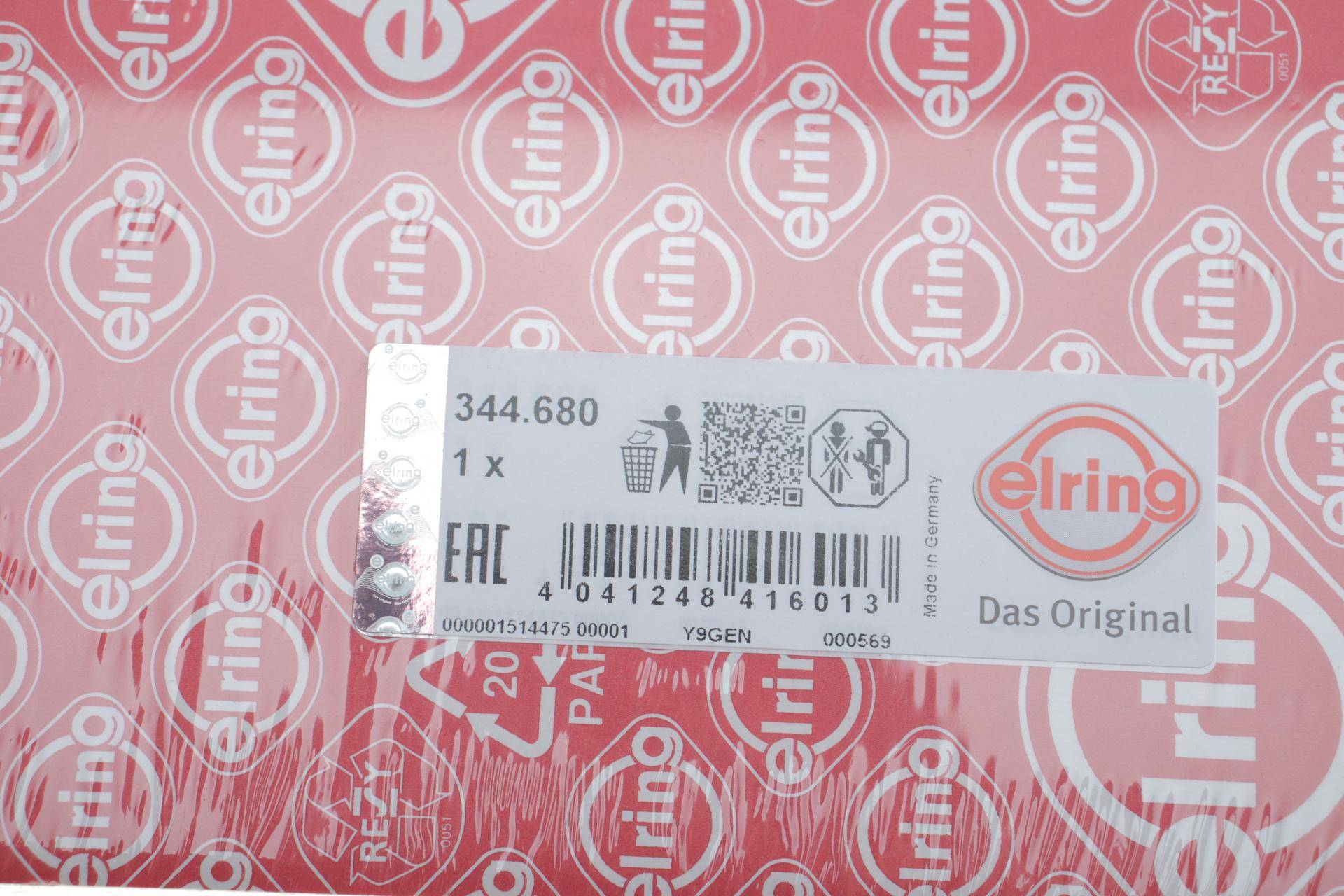 Прокладка ГБЦ Opel Astra G 2.0/2.2 DTI 98-05, Ø85,50mm, 1,50mm, (3 мітки)