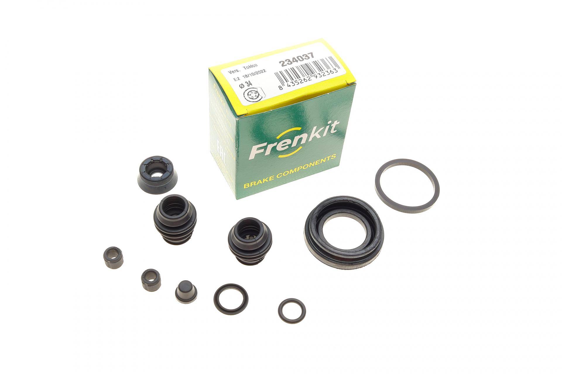 Ремкомплект супорта (заднього) Toyota Yaris 05-14 (d=34mm) (Tokico)