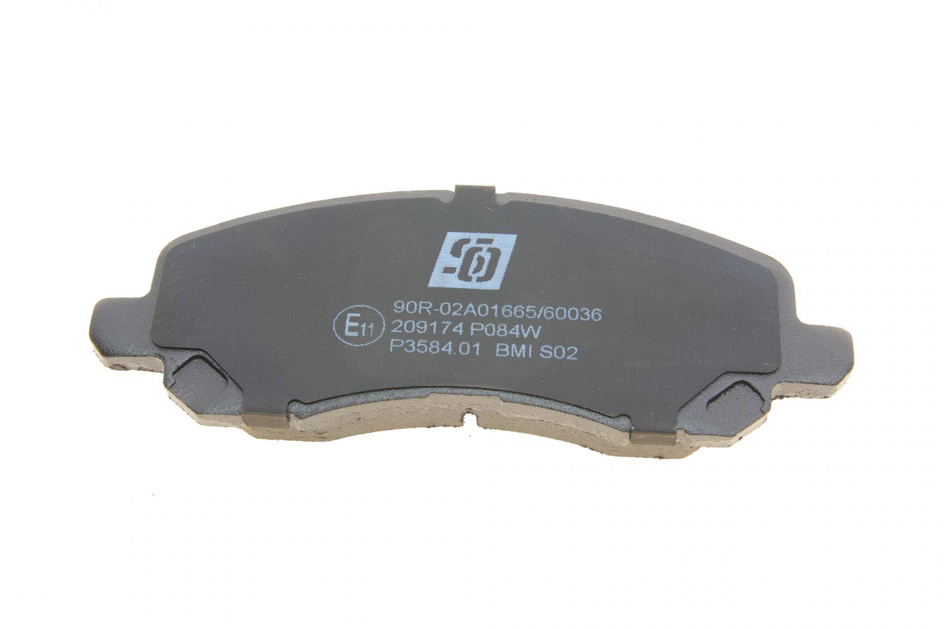 Колодки гальмівні (передні) Citroen C4/Peugeot 4008 12-/Mitsubishi Lancer/Outlander 03-/Jeep/Dodge