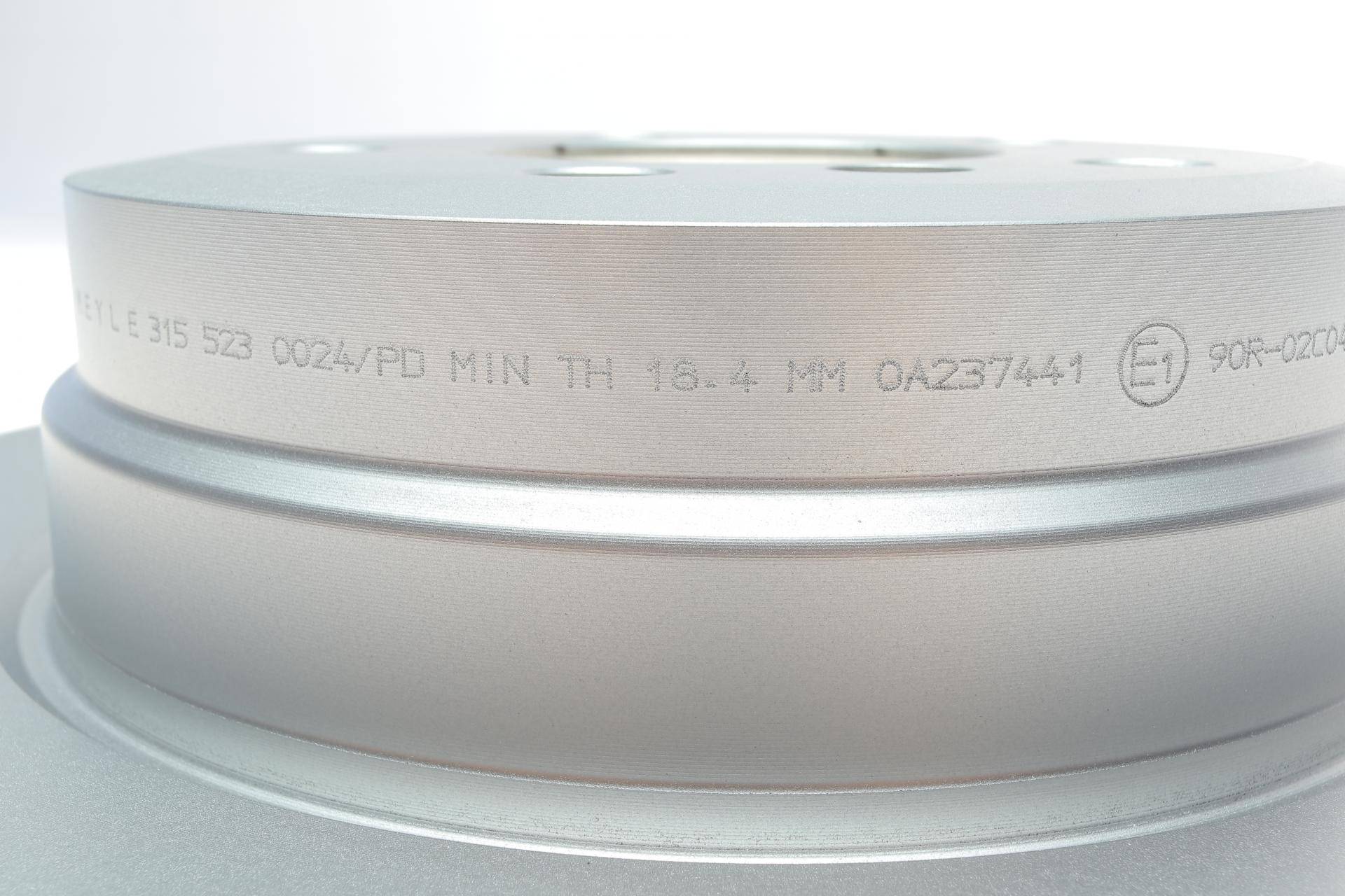 Диск гальмівний (задній) BMW X5 (E70/F15) 06-/X6 (F16) 08- (320x20) (з покриттям) (вентильований)