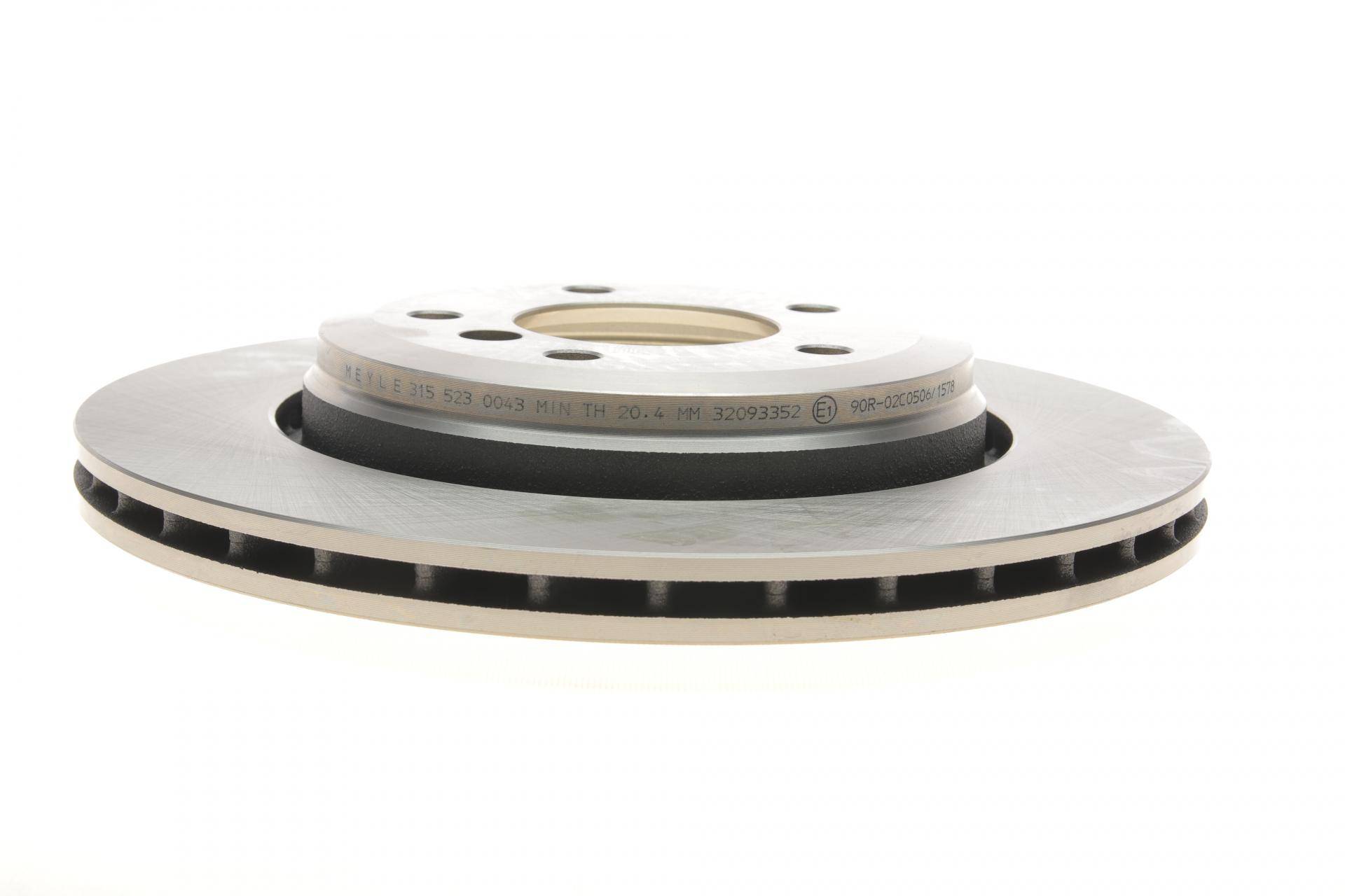 Диск гальмівний (задній) BMW 3 (E46) 2.5-3.0i/3.0d 00-07 (320x22)