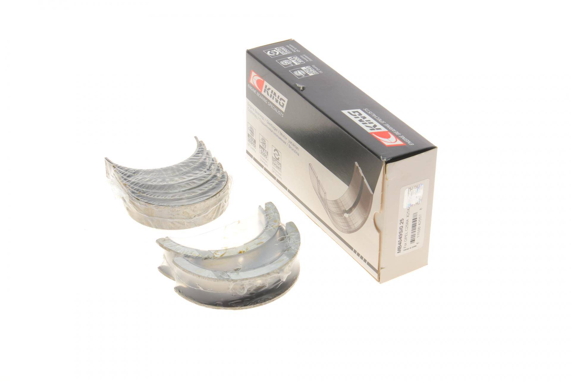 Вкладиші корінні Opel Vectra 2.5 V6 93-00 (+0.25)