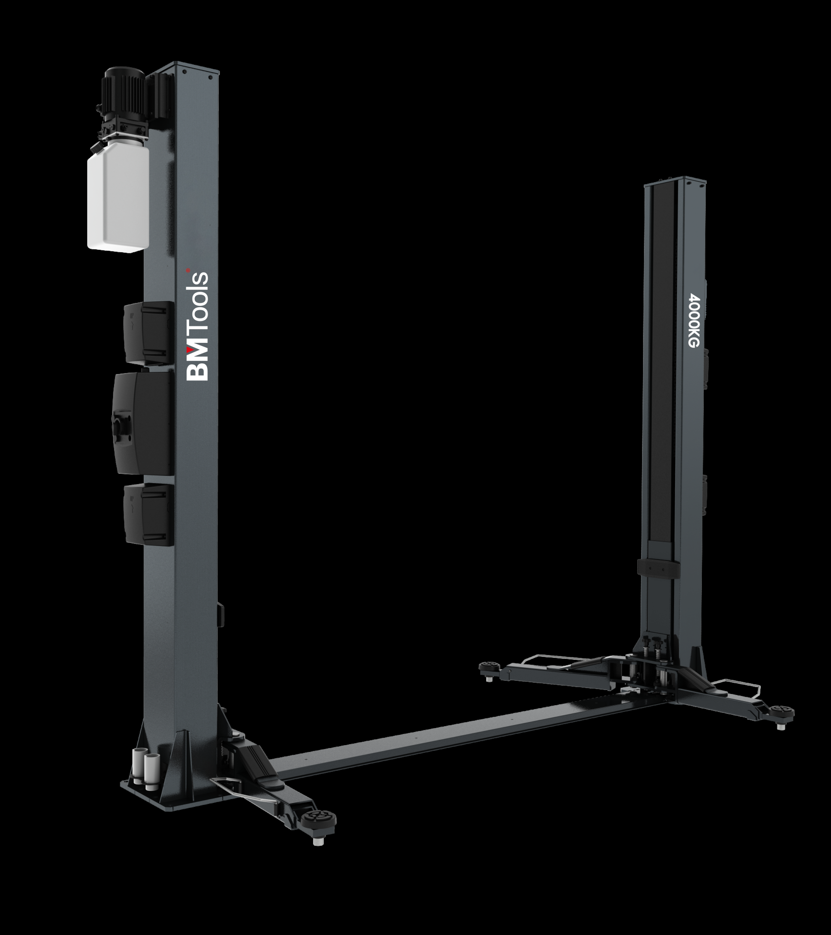 Підйомник двостійковий 4000 кг 230В нижньою синхронізацією (без монтажу)