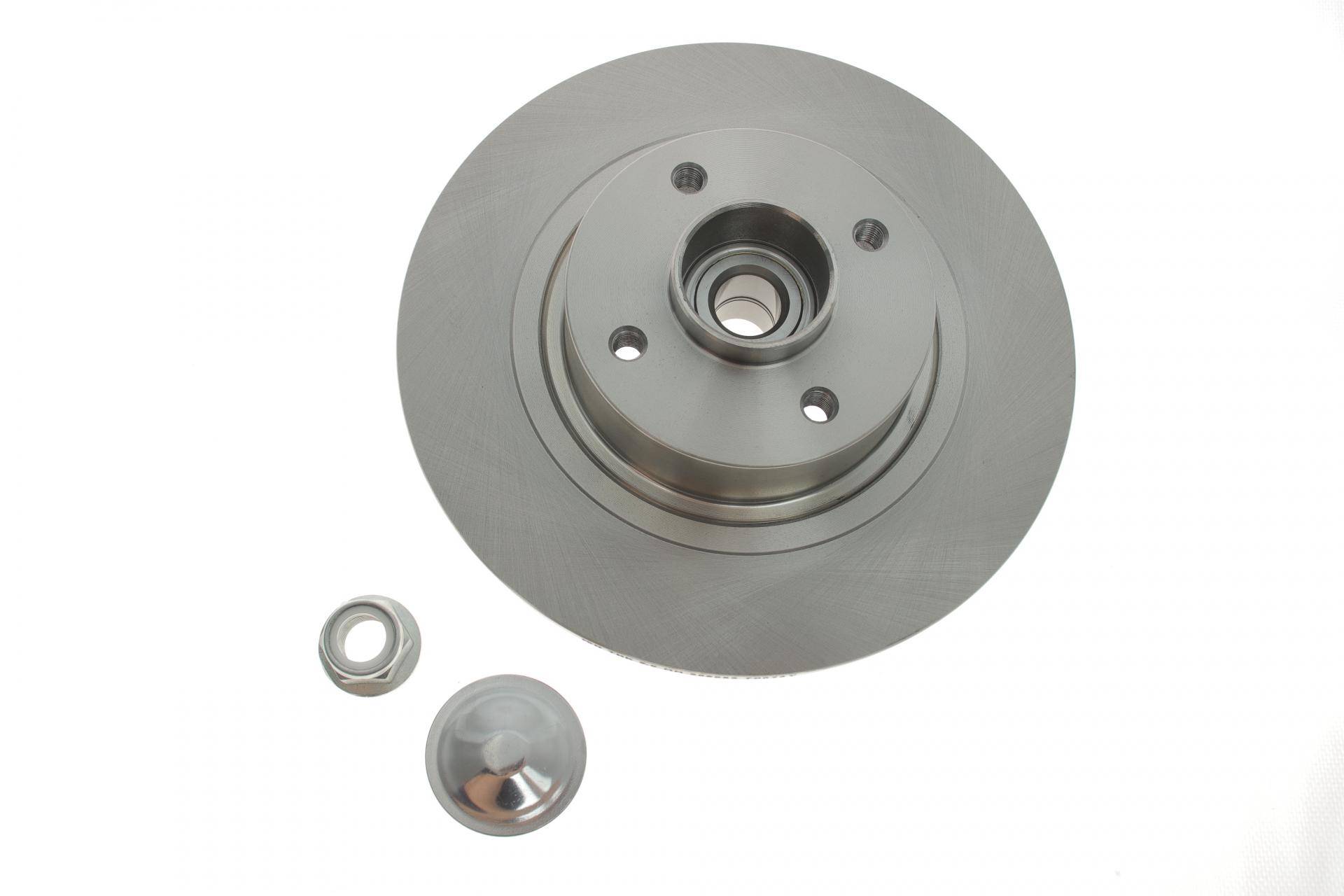 Диск гальмівний (задній) Renault Scenic II 03- (270х10) (+ABS) (з підшипником)