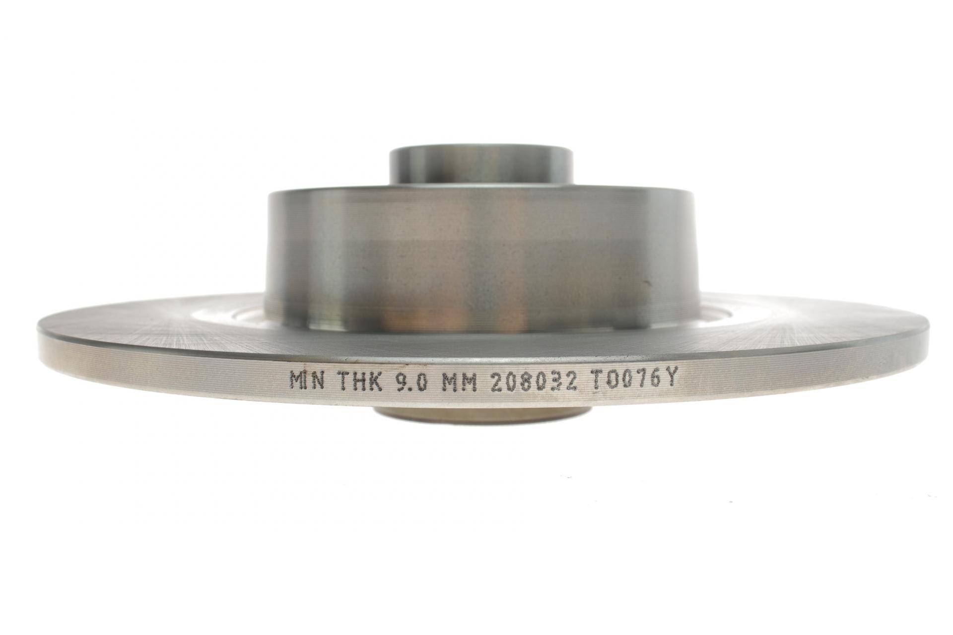 Диск гальмівний (задній) Renault Scenic II 03- (270х10) (+ABS) (з підшипником)